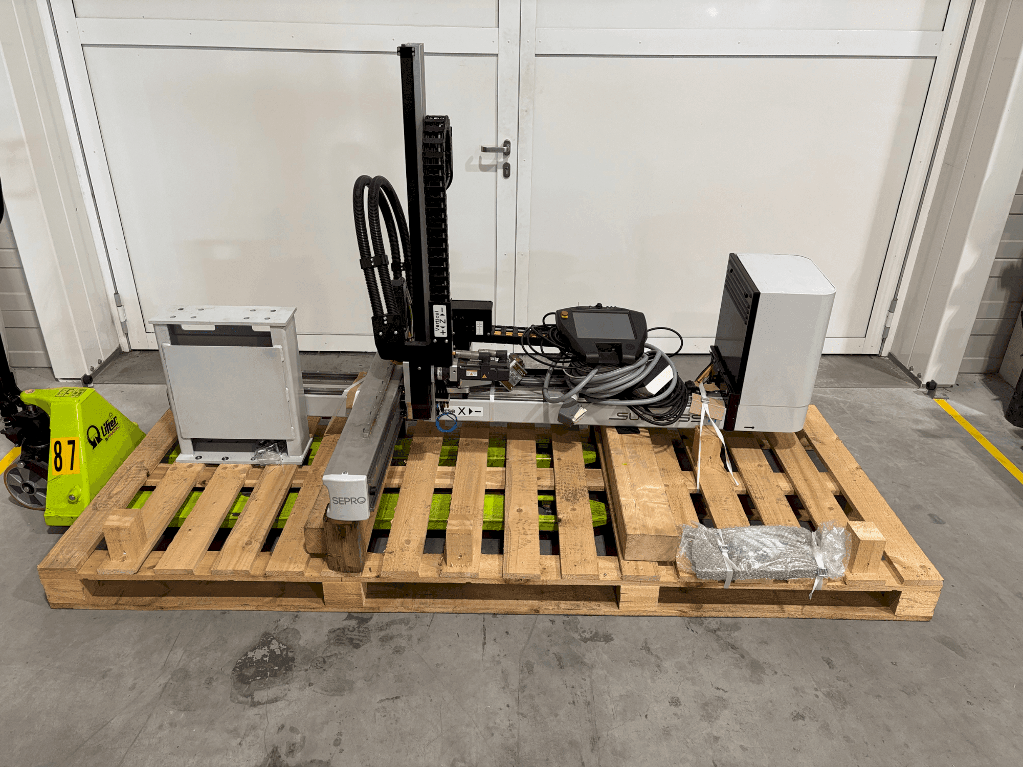 Koneen Sepro Success 11 etunäkymä