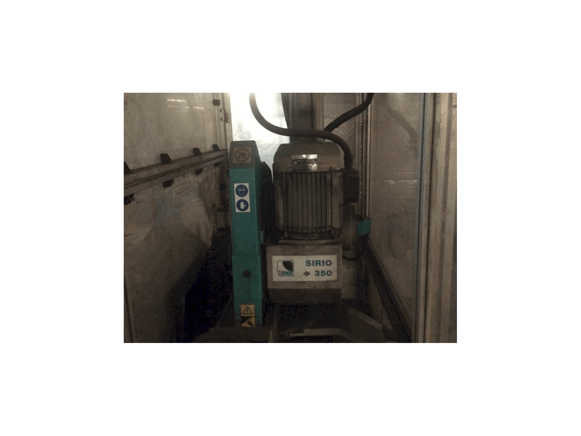 Koneen Imet Sirio 350 AF-E vasemman sivun näkymä