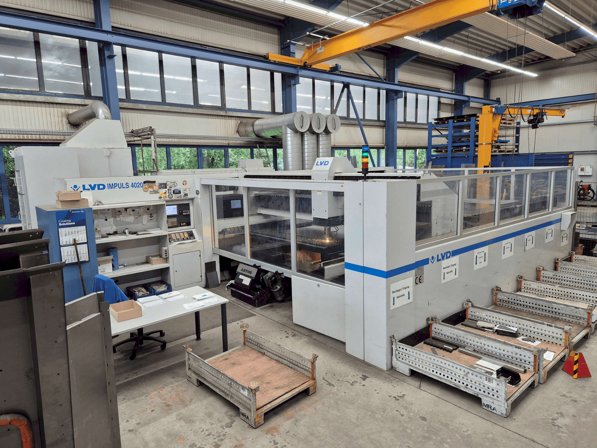 Koneen LVD Impuls 4020 etunäkymä