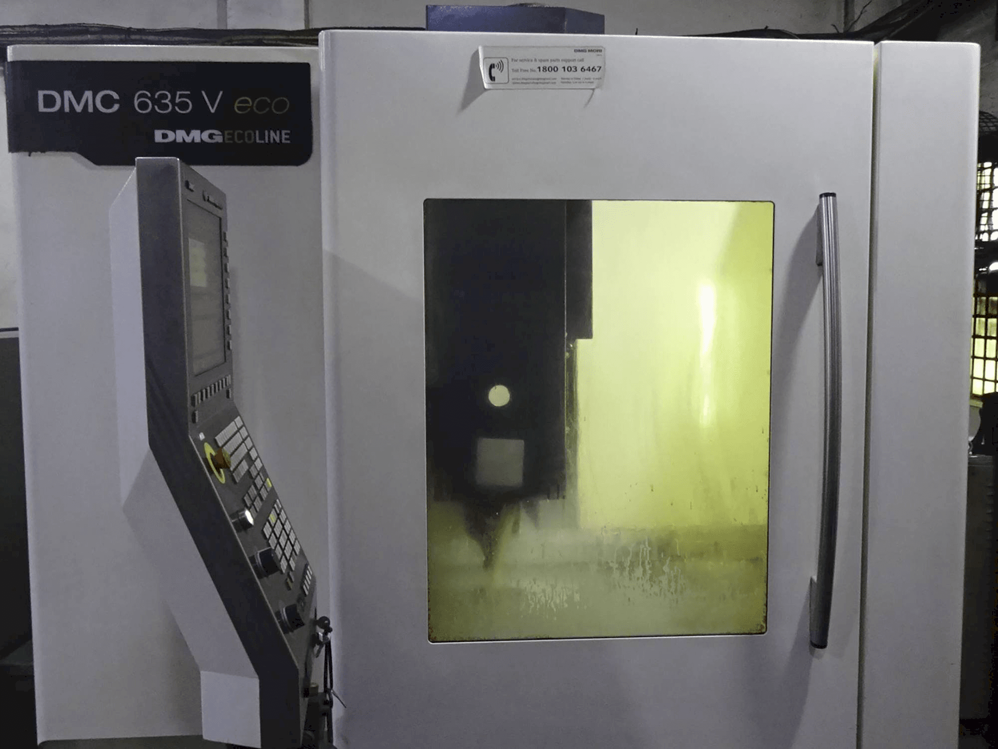 Koneen DMG etunäkymä DMC 635 V ECO