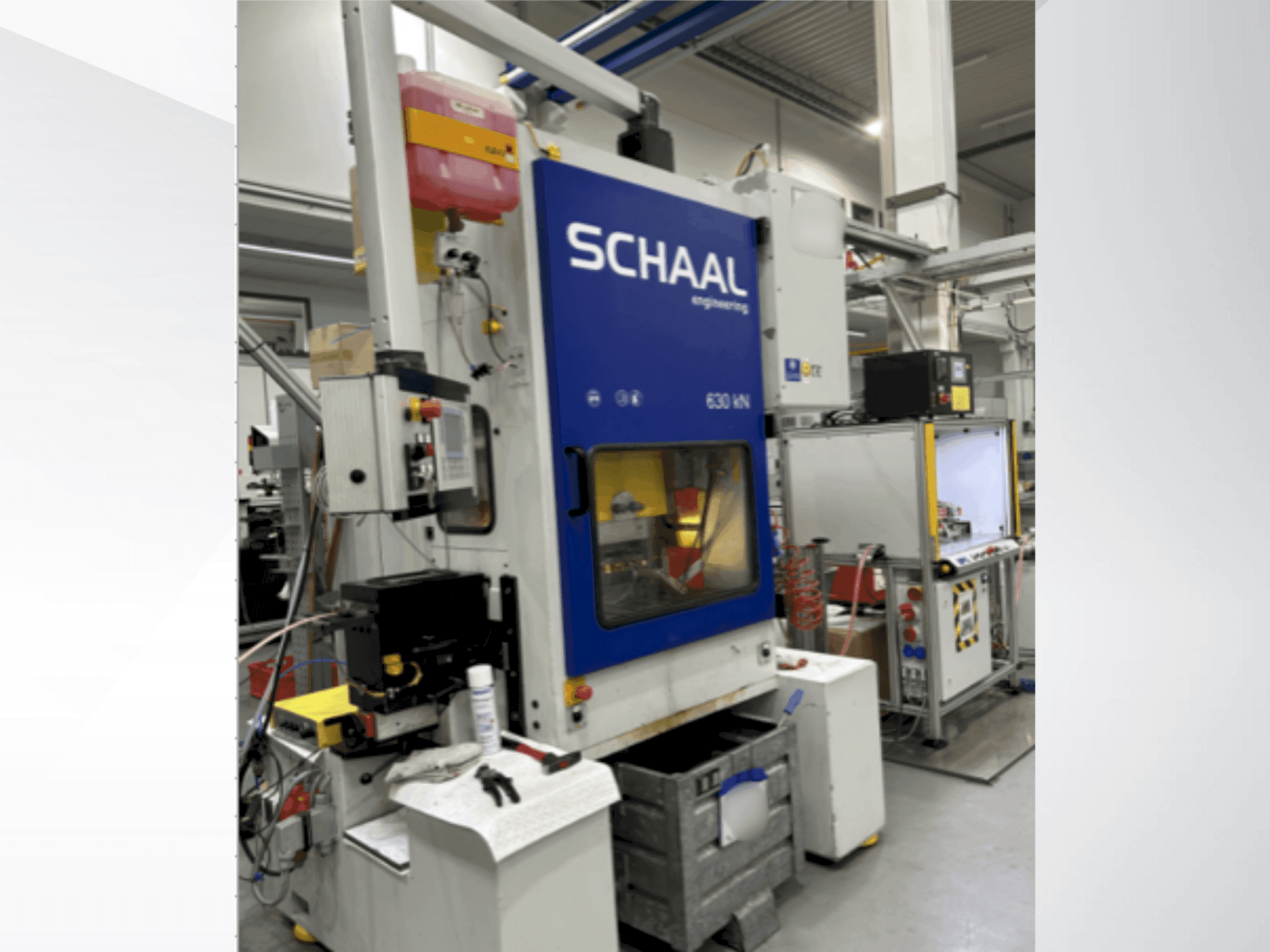 Koneen SCHAAL SEP63N etunäkymä