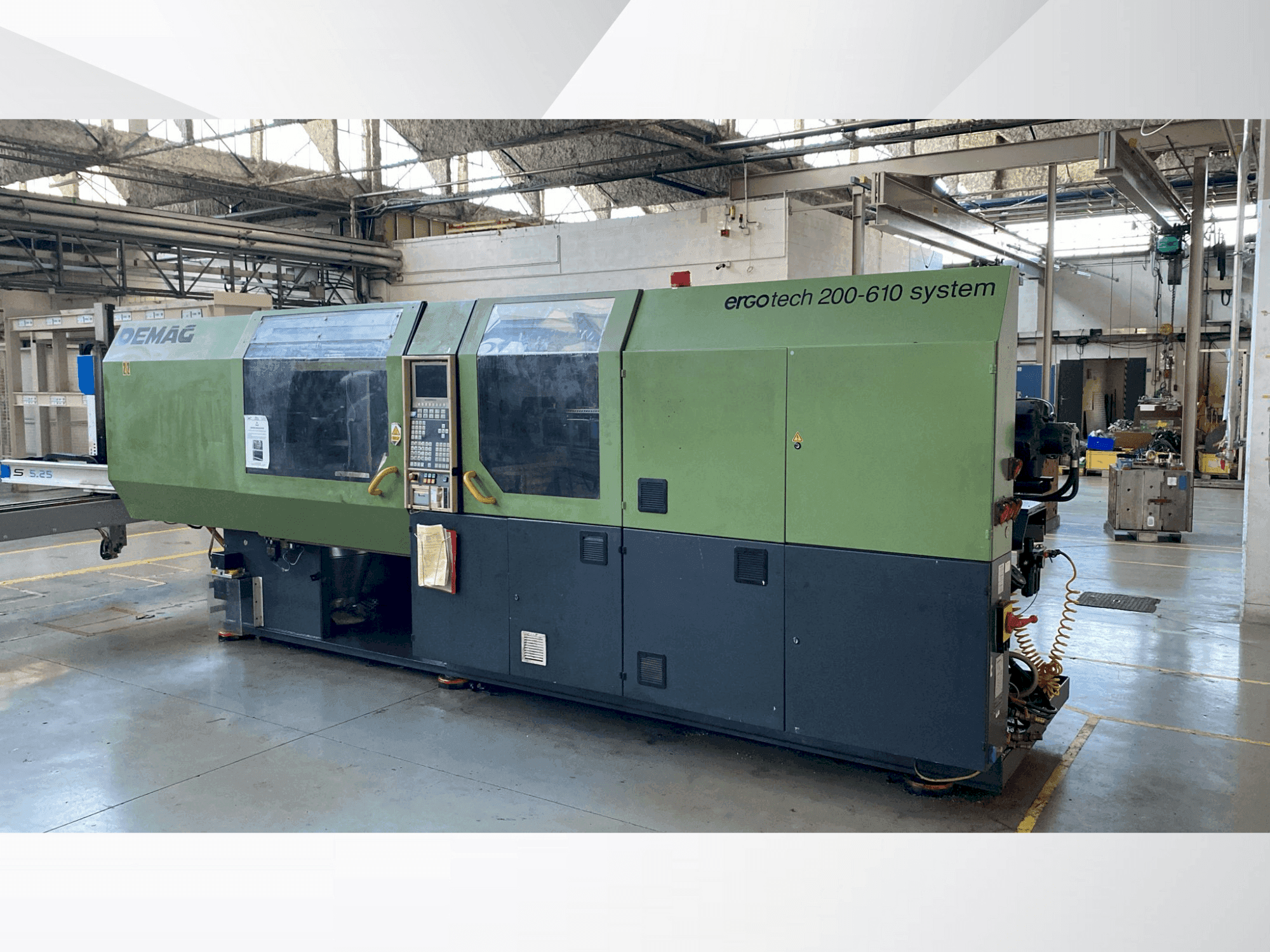 Koneen DEMAG Ergotech Sytem 200-610 etunäkymä