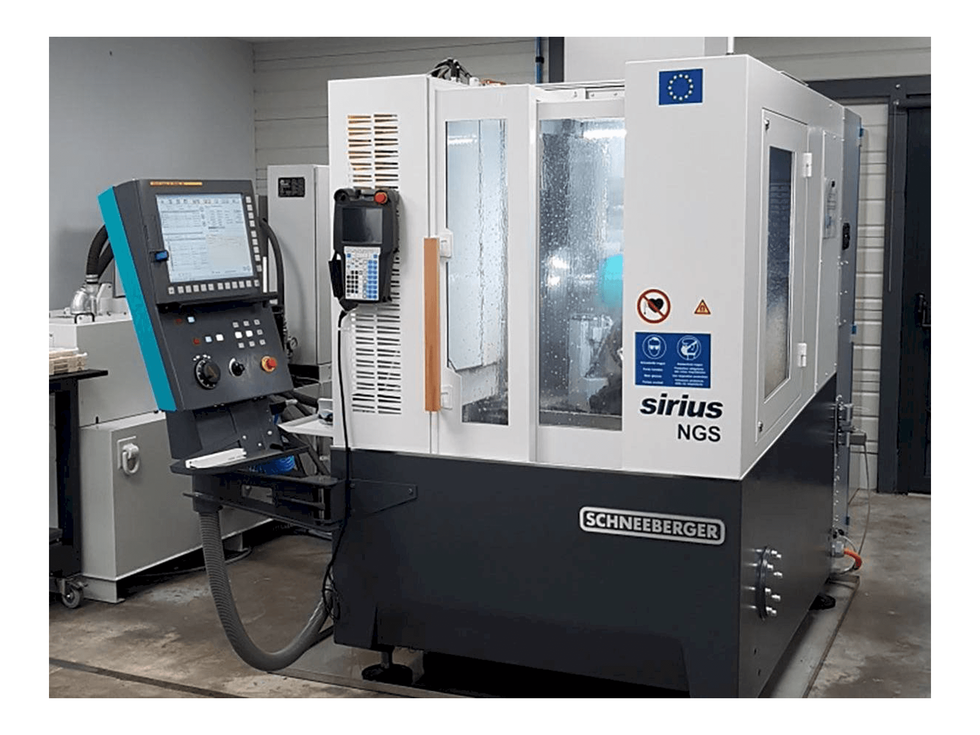 Koneen Schneeberger SIRIUS NGS etunäkymä