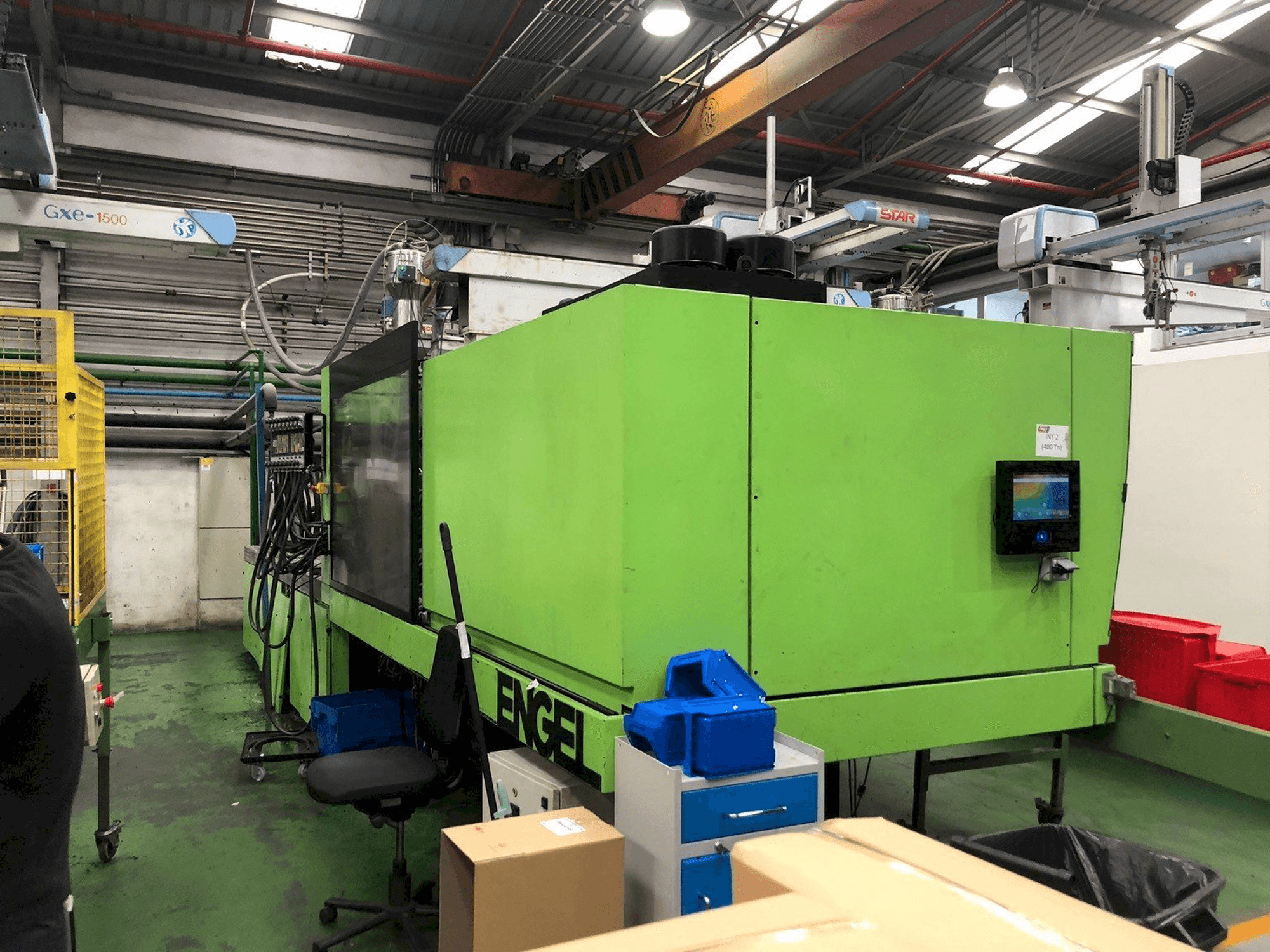 Koneen Engel ES 3550/400 HL etunäkymä