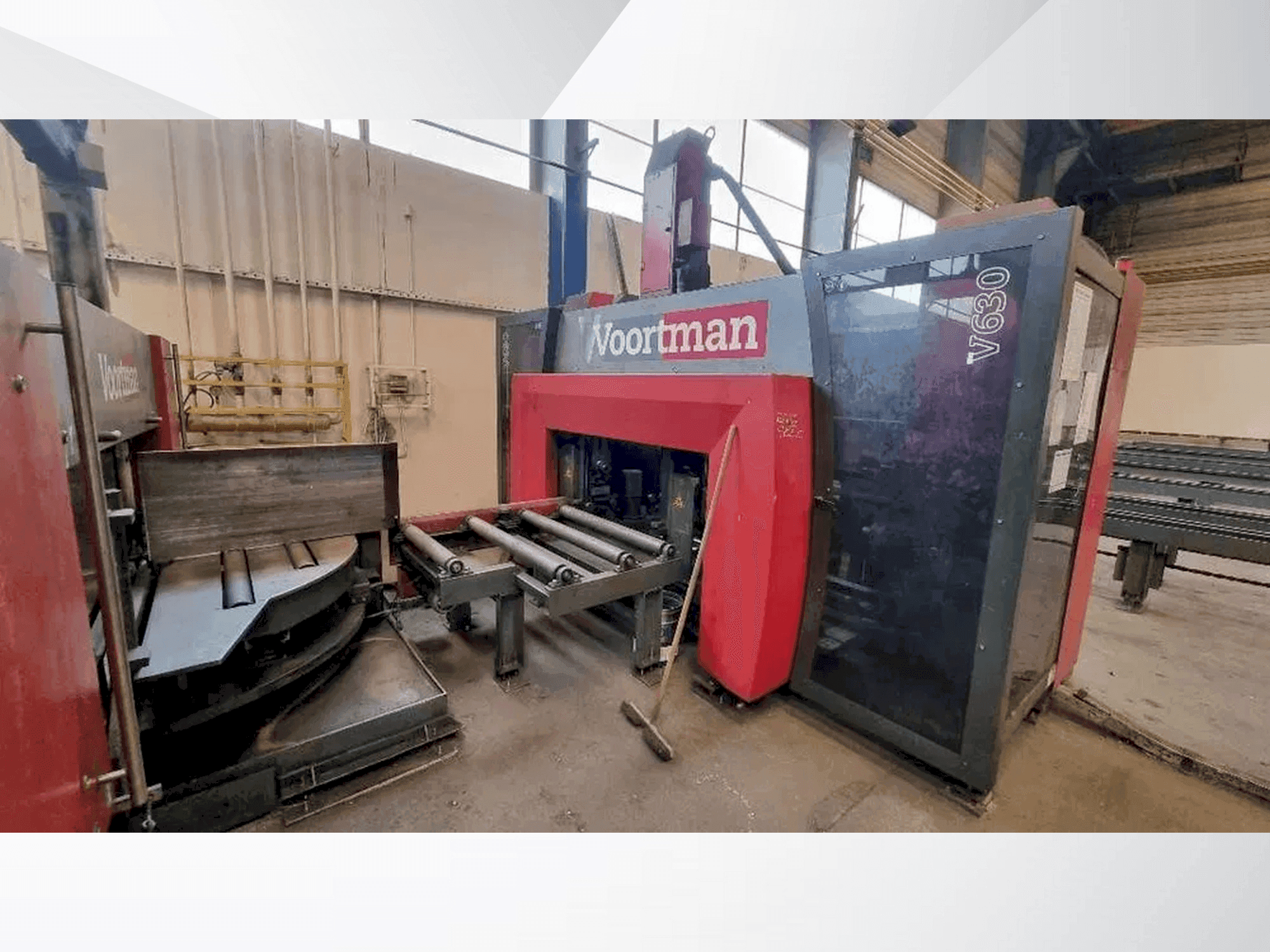 Koneen VOORTMAN V630 / VB1050 etunäkymä