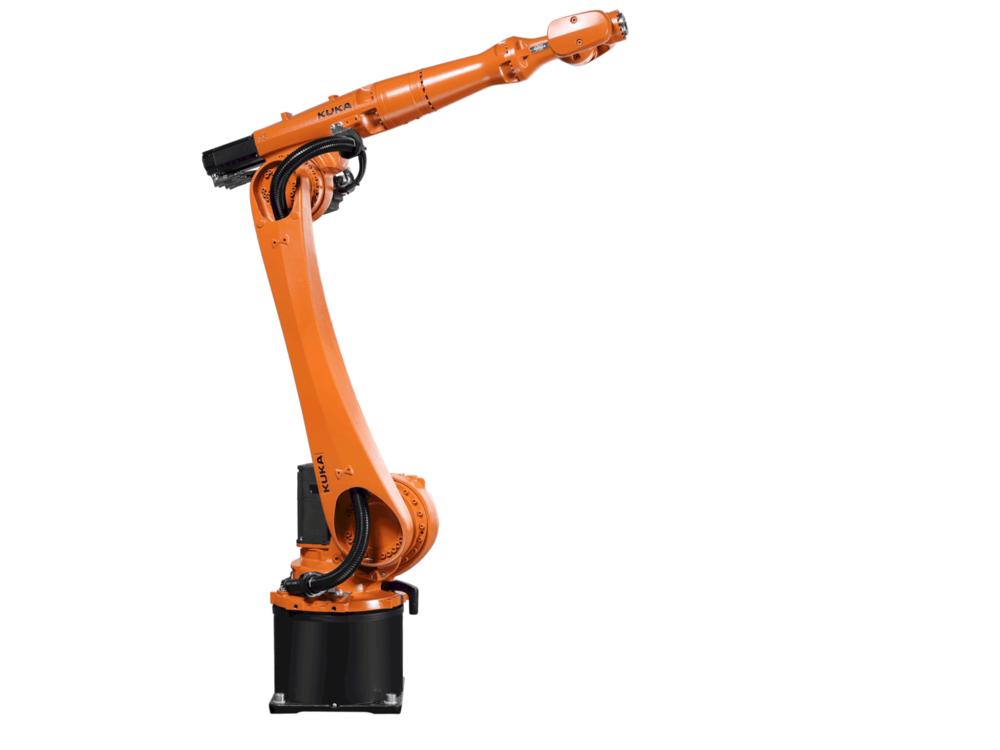 Koneen KUKA KP2 HV 2600 HW etunäkymä