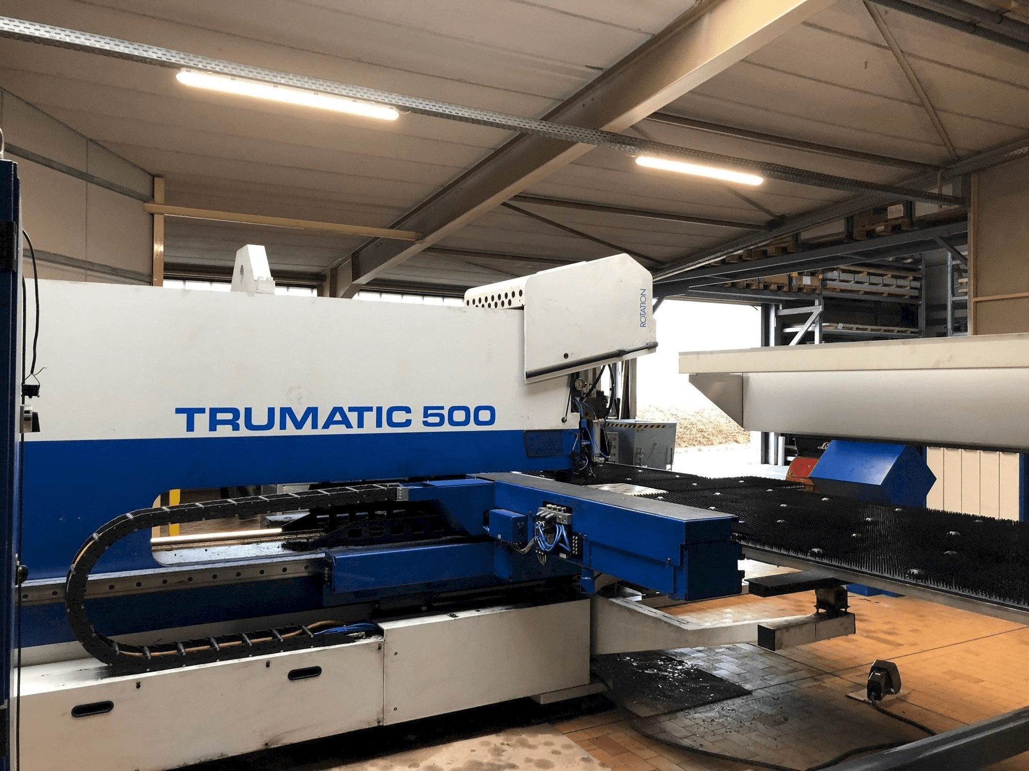 Koneen Trumpf Trumatic 500 etunäkymä