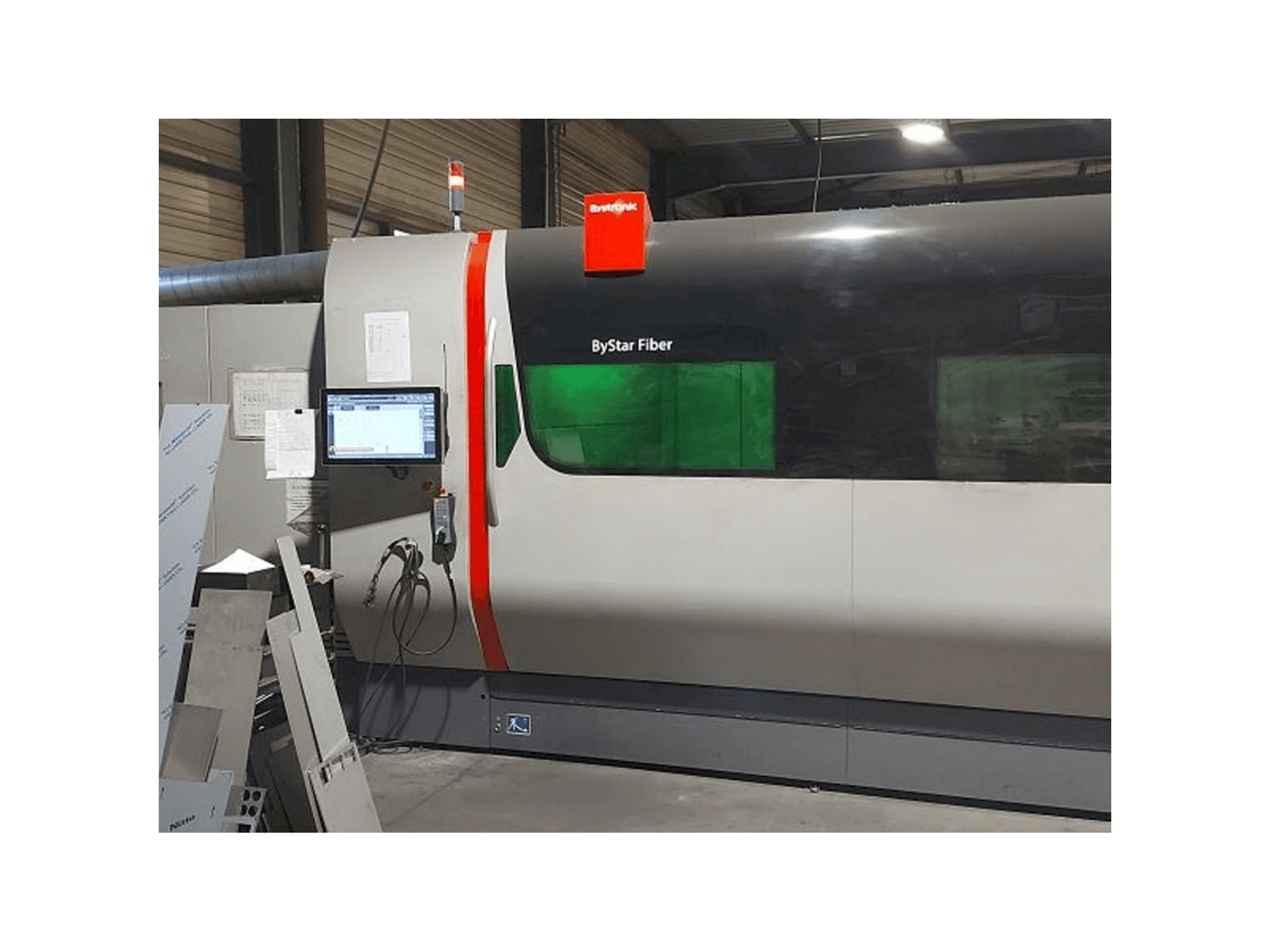 Koneen Bystronic Bystar fiber etunäkymä