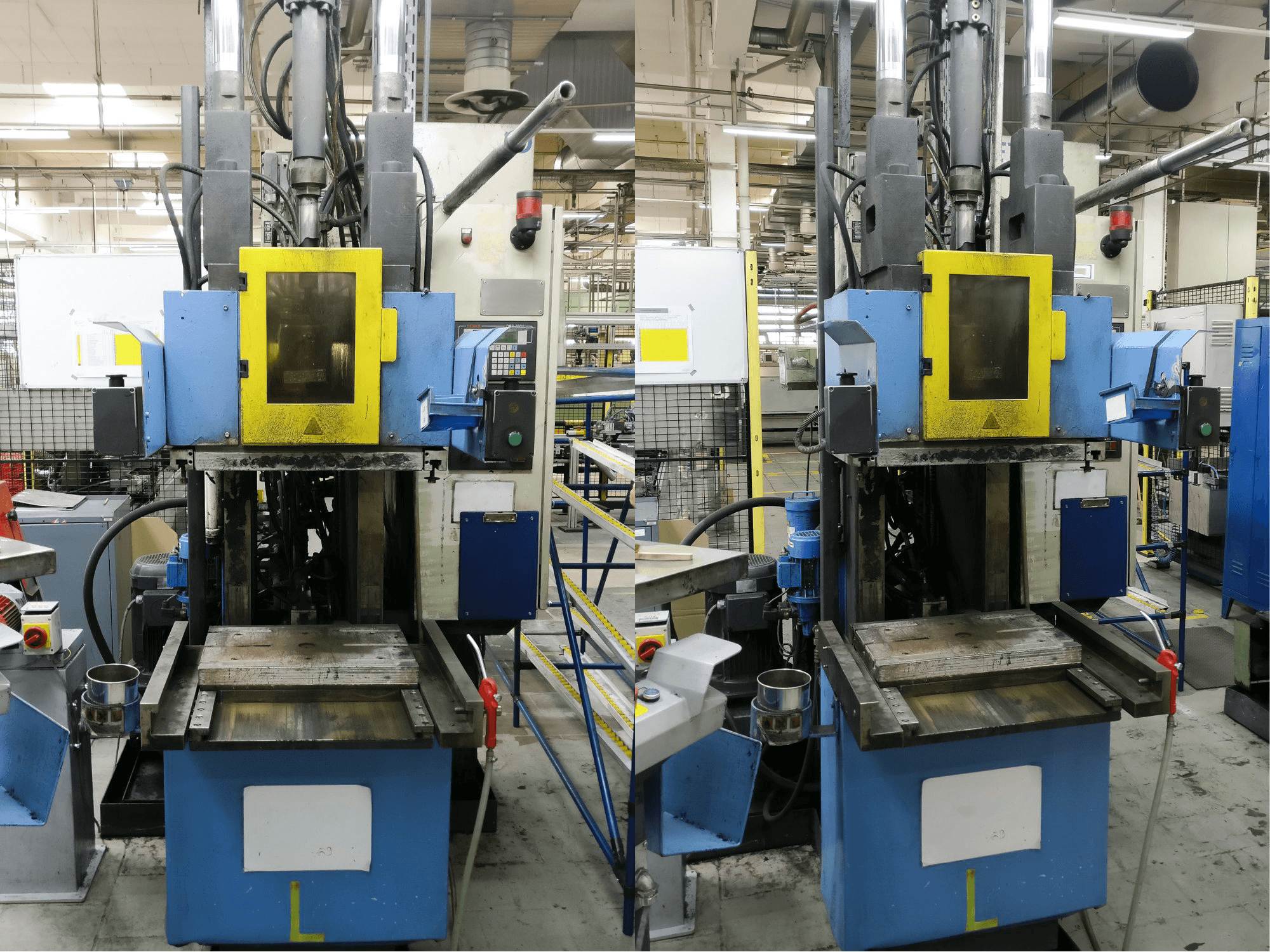 Koneen Kloeckner Desma etunäkymä 956.050