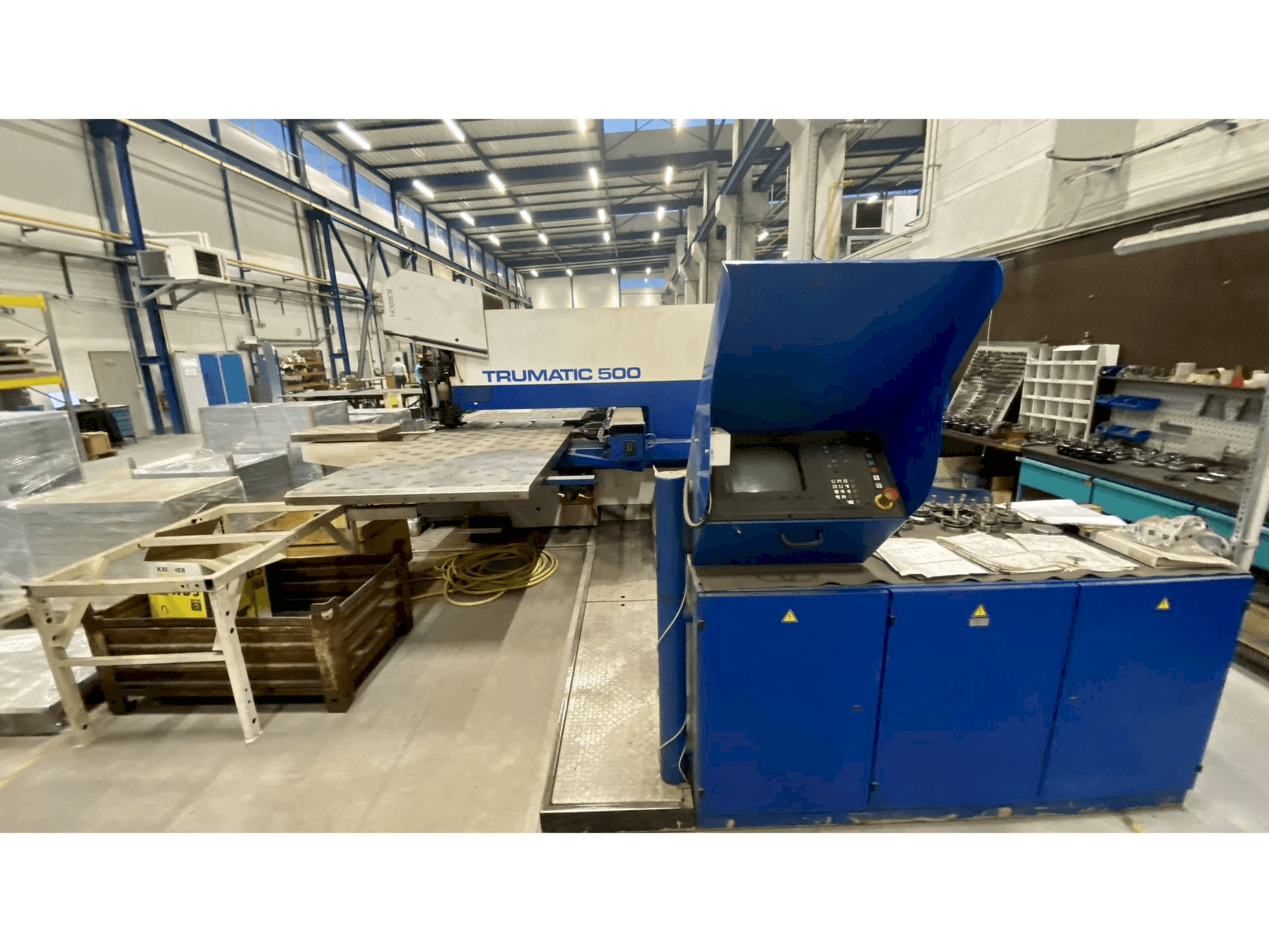 Koneen Trumpf Trumatic 500R etunäkymä