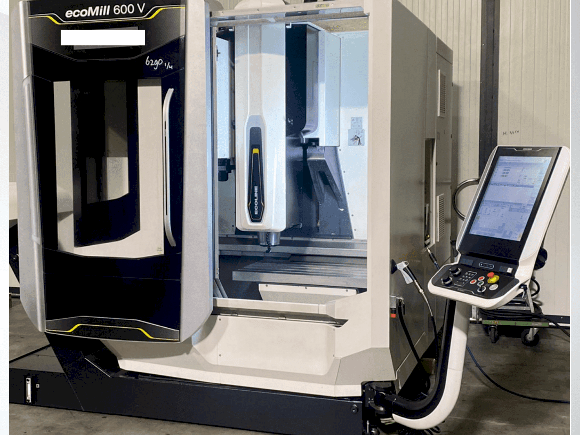 Koneen DMG Ecomill 600V etunäkymä