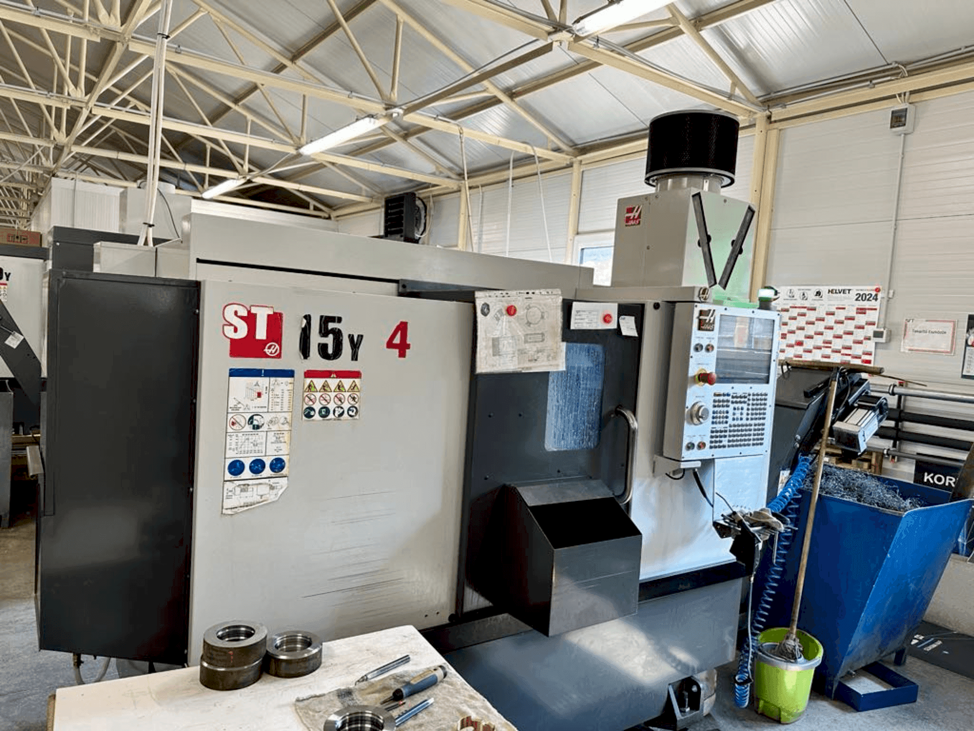 Koneen HAAS ST-15Y etunäkymä