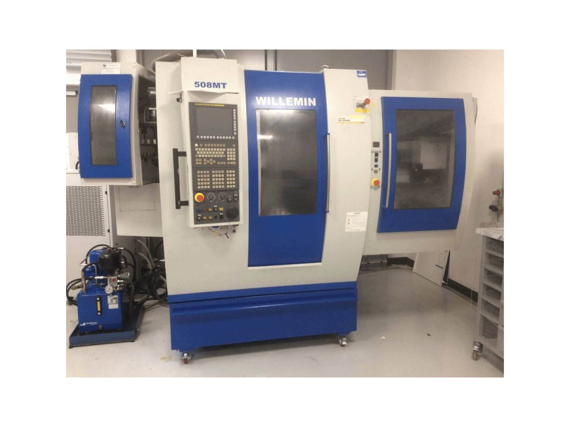 Koneen Willemin W 508MT etunäkymä