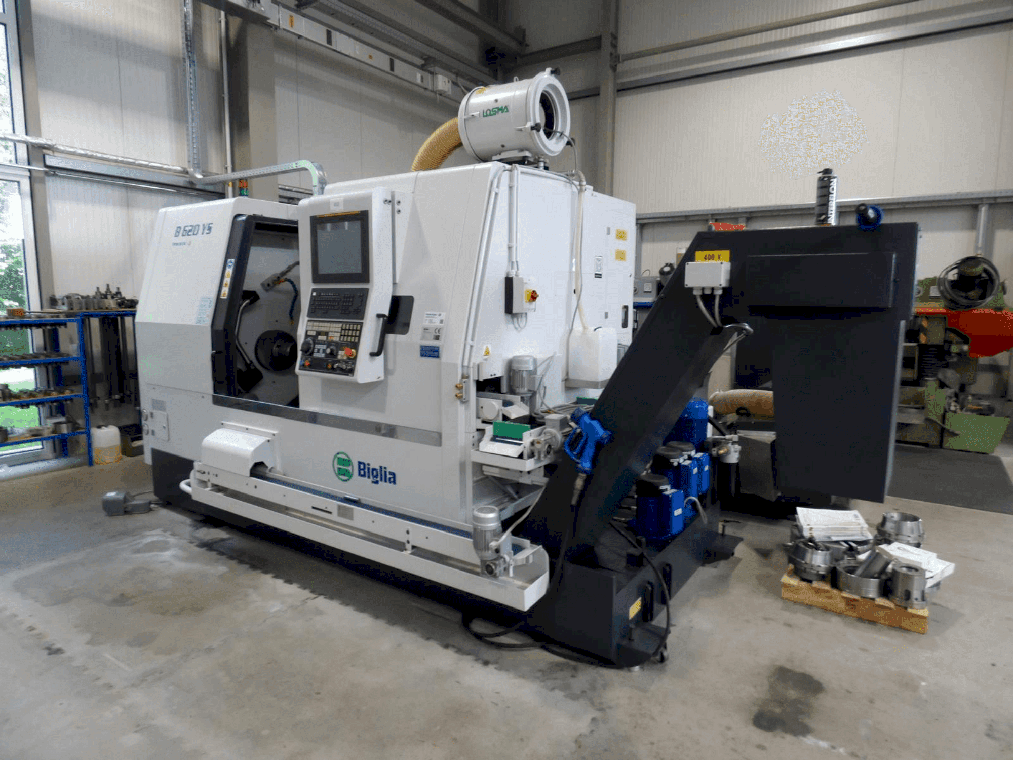 Koneen Biglia B620YS etunäkymä