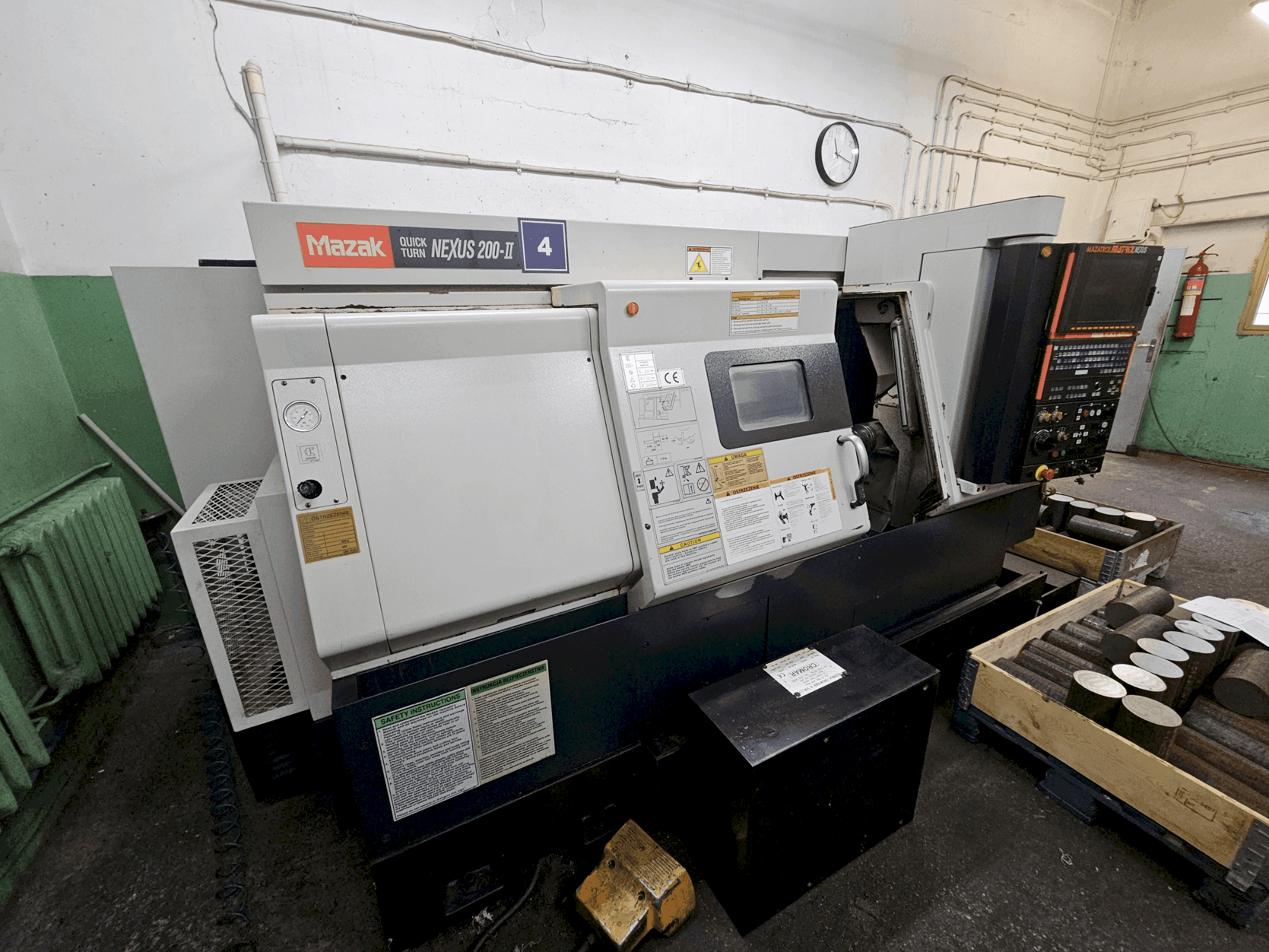 Koneen Mazak QUICKTURN NEXUS 200-II etunäkymä