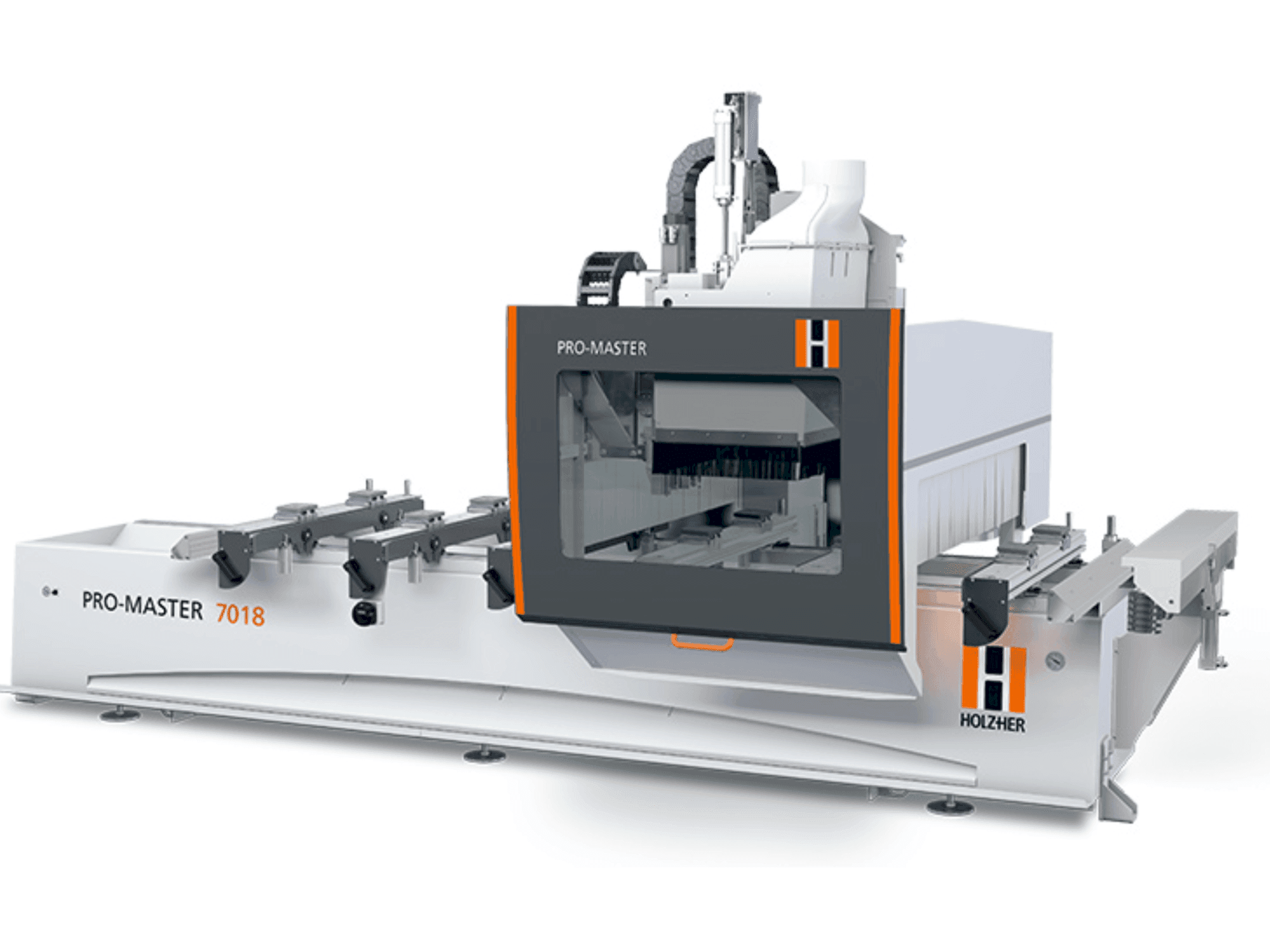 Koneen HOLZHER PRO MASTER 7018 etunäkymä