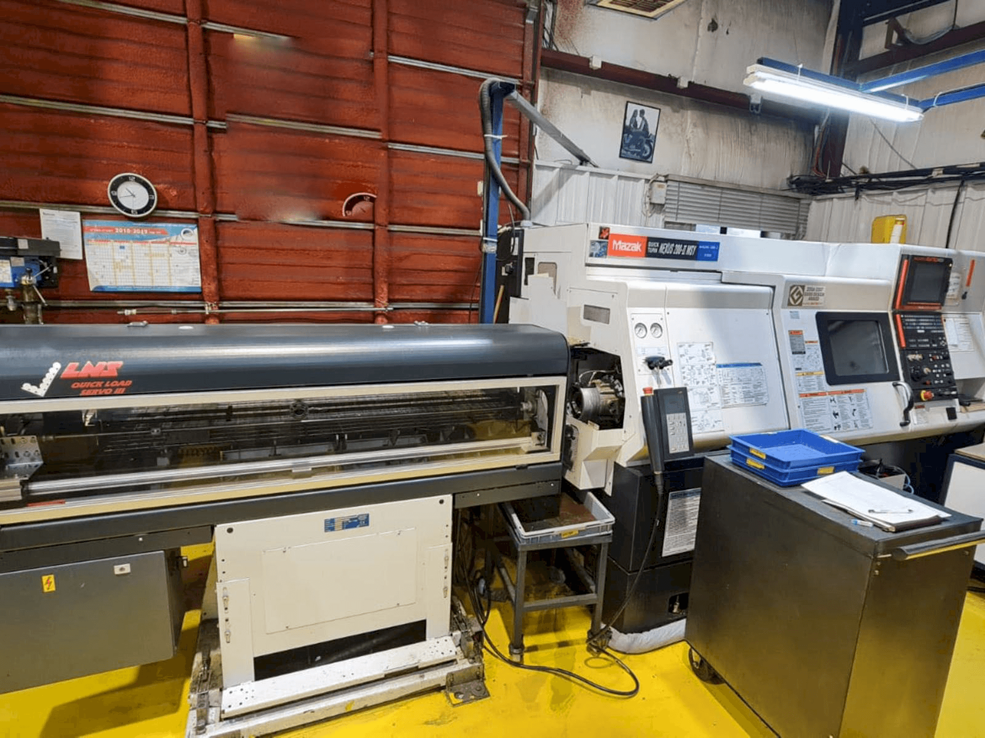 Koneen Mazak Quick Turn Nexus 200-II MSY etunäkymä