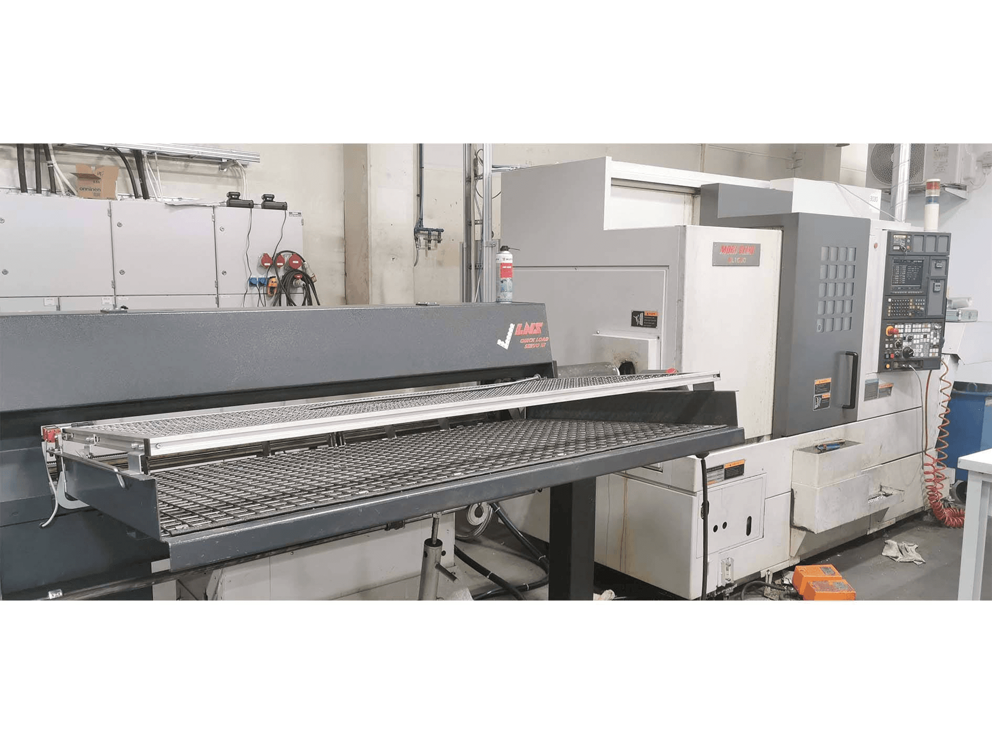 Koneen MORI SEIKI NL 1500 MC 7500 etunäkymä