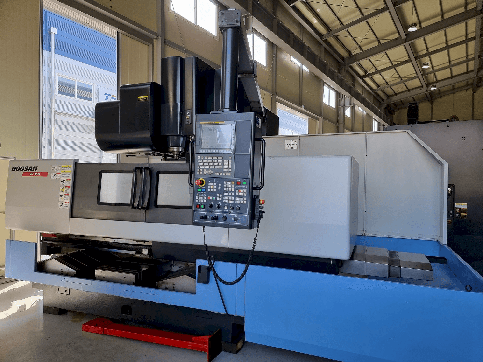 Koneen Doosan VM 960L etunäkymä