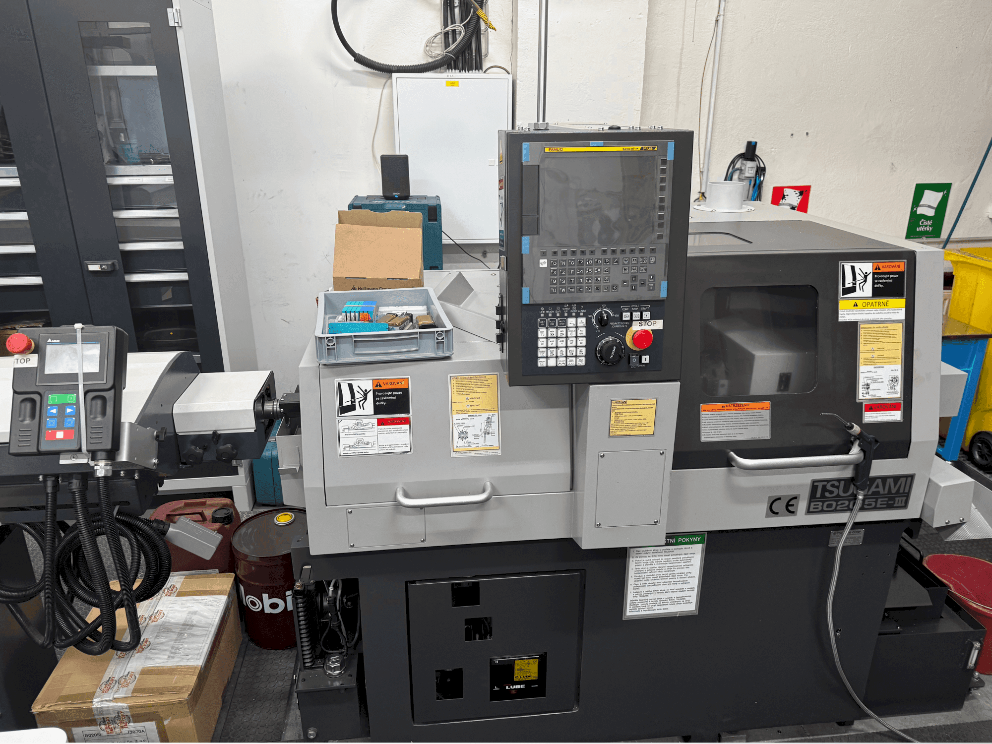 Koneen TSUGAMI B0205E-III etunäkymä