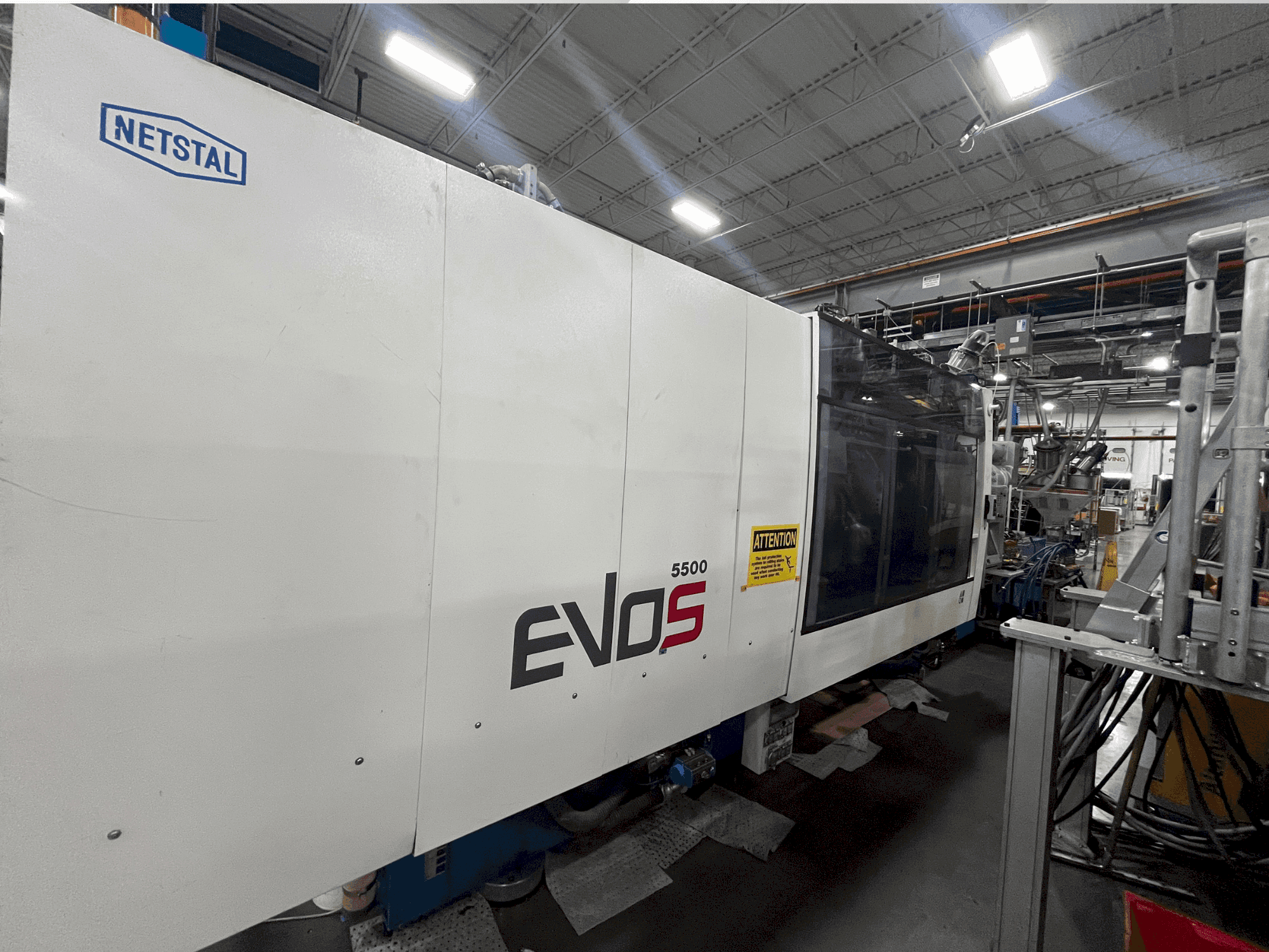 Koneen Netstal EVOS 5500-2900 Speed etunäkymä