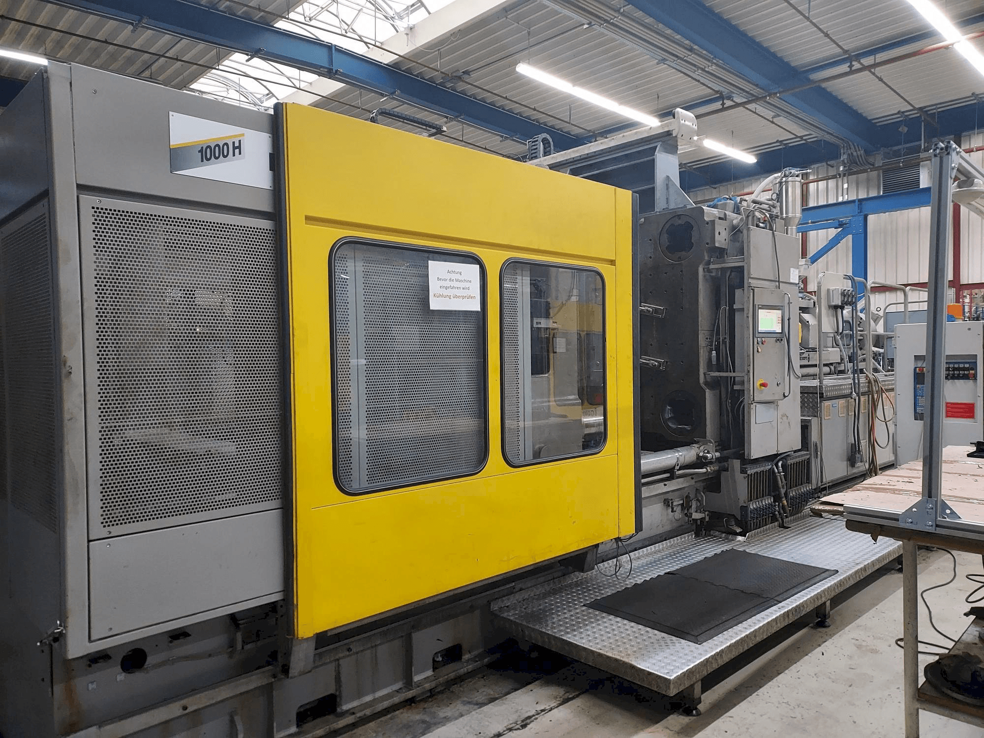 Koneen Hemscheidt 1000 etunäkymä