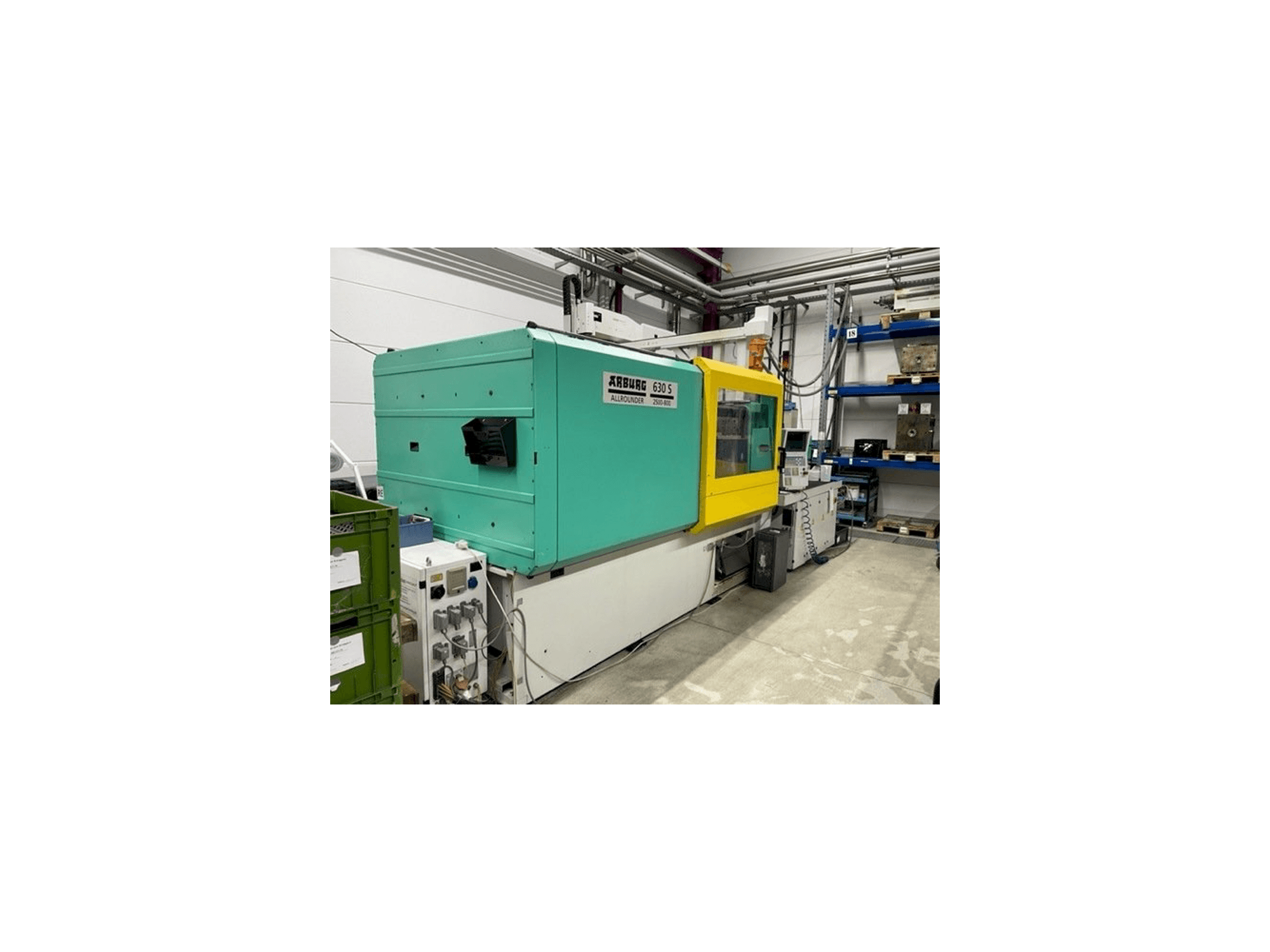 Koneen Arburg 420C 1000-250 etunäkymä