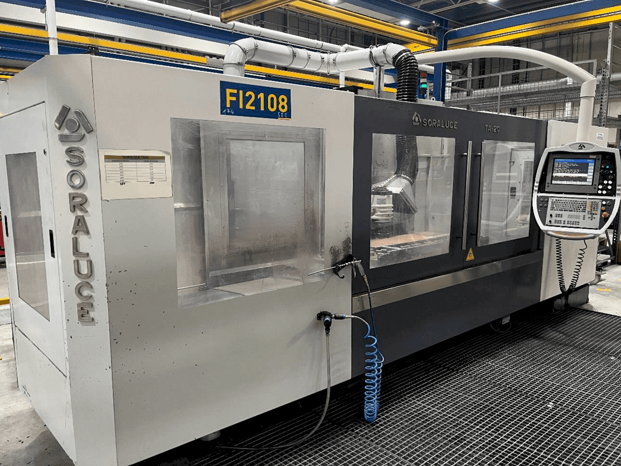 Koneen Soraluce TA-20 etunäkymä
