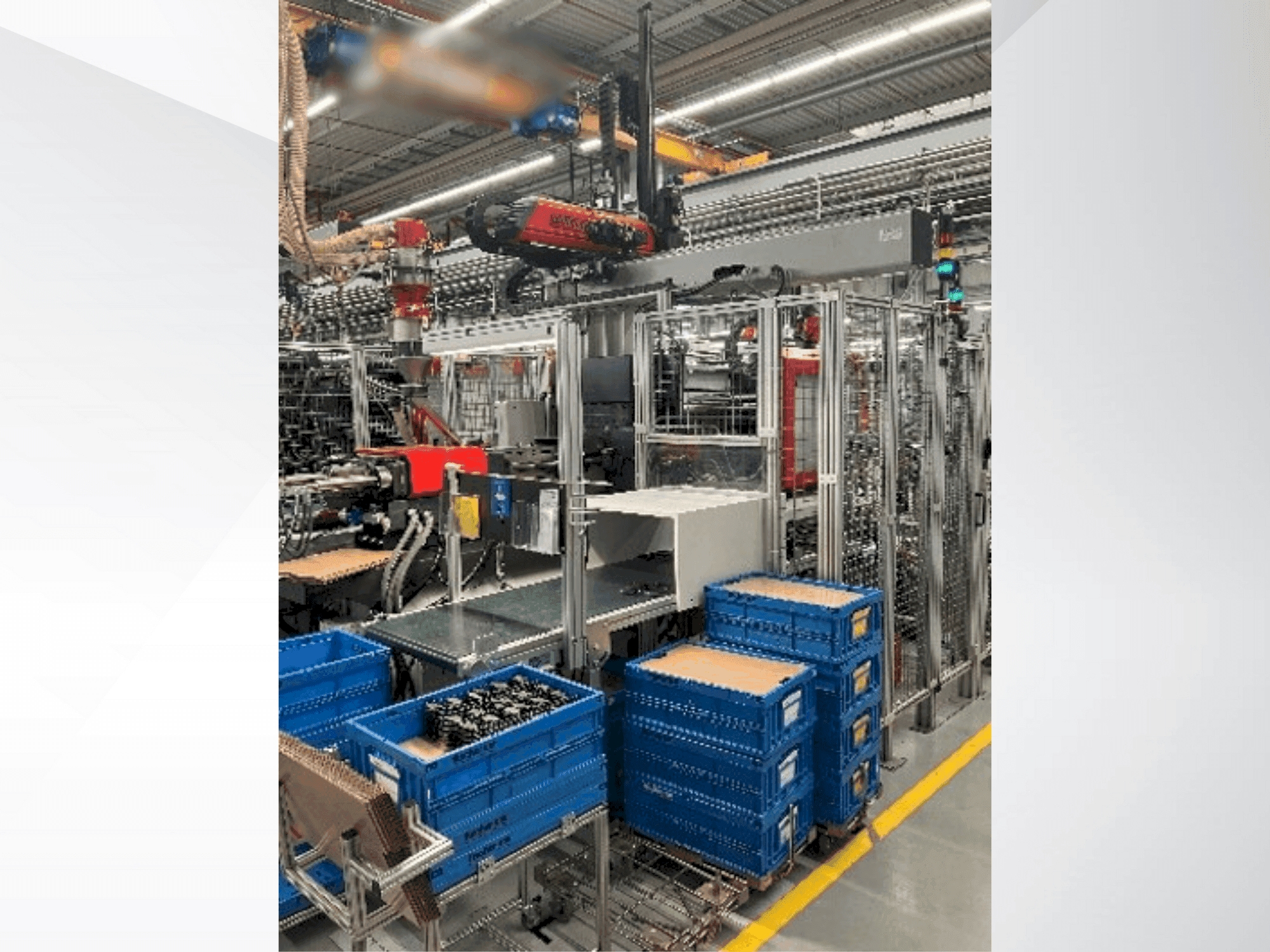 Koneen Arburg Allrounder 470 S 1300-350 (2004) etunäkymä