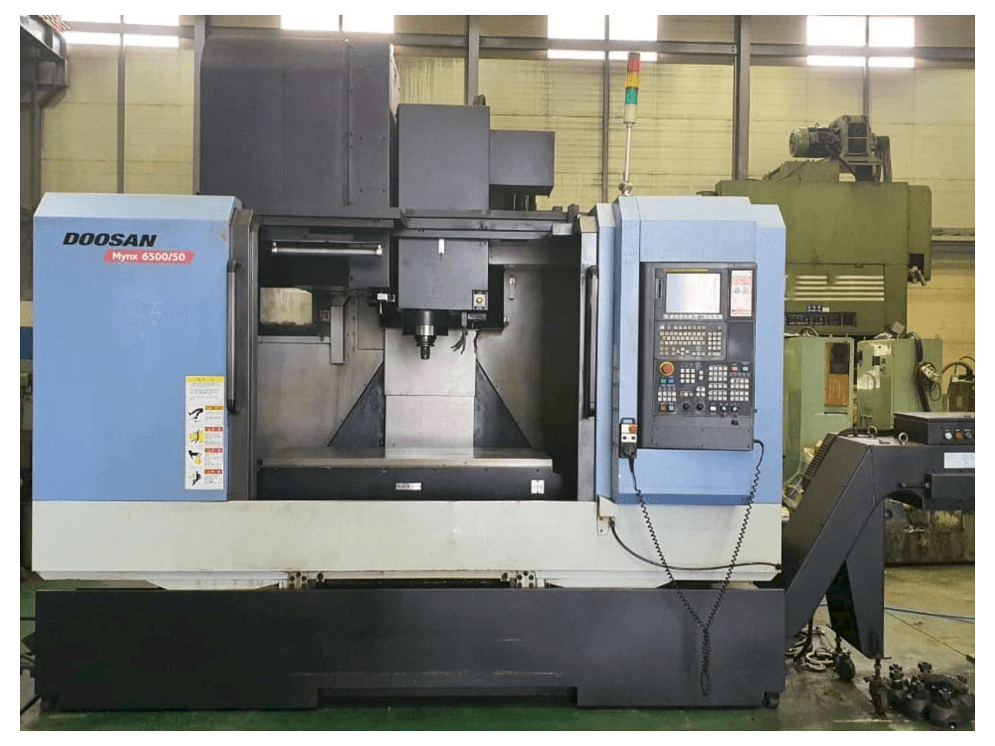 Koneen Doosan Mynx 6500/50 etunäkymä