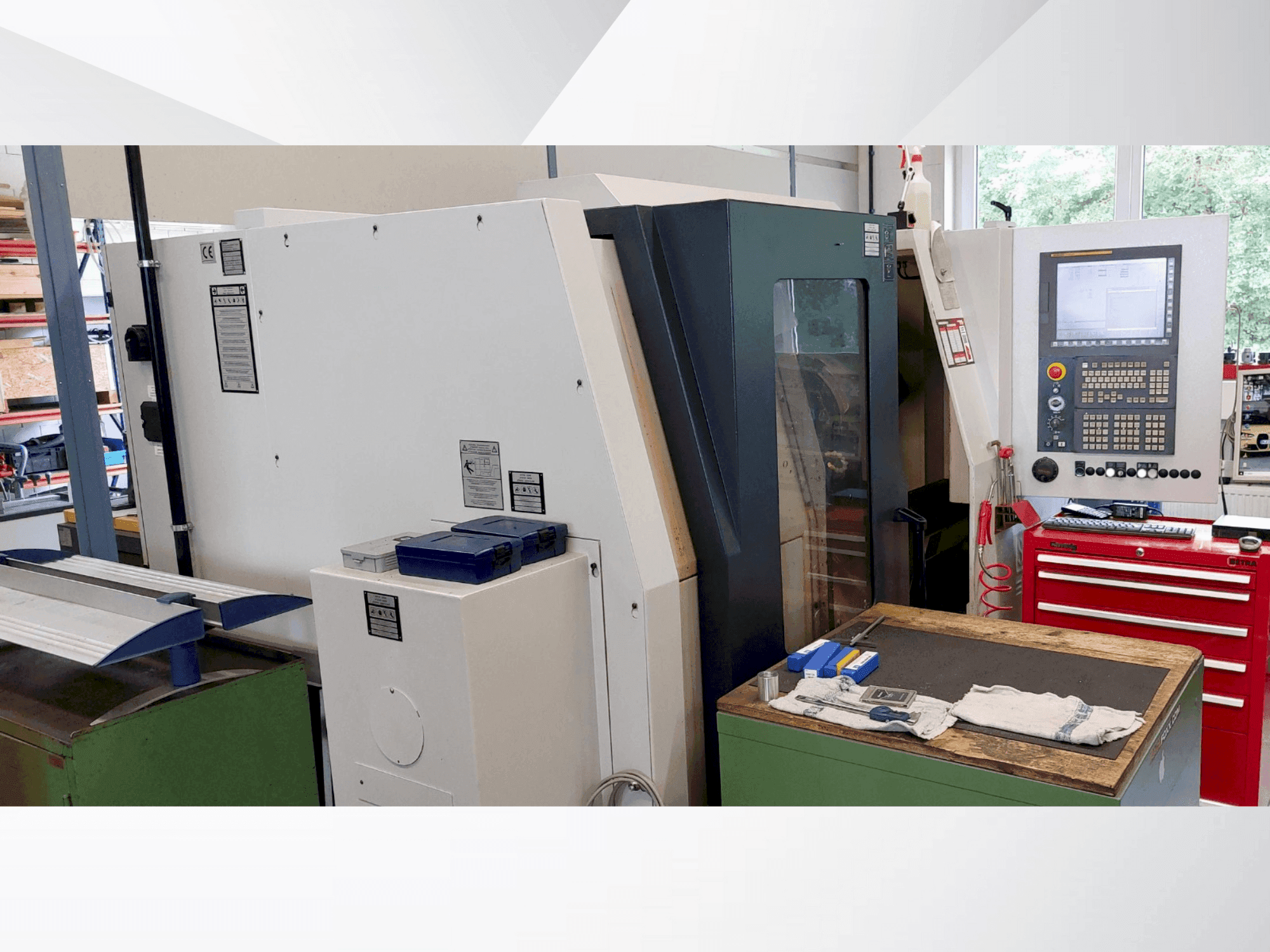 Koneen SPINNER TC 600 65 MC etunäkymä