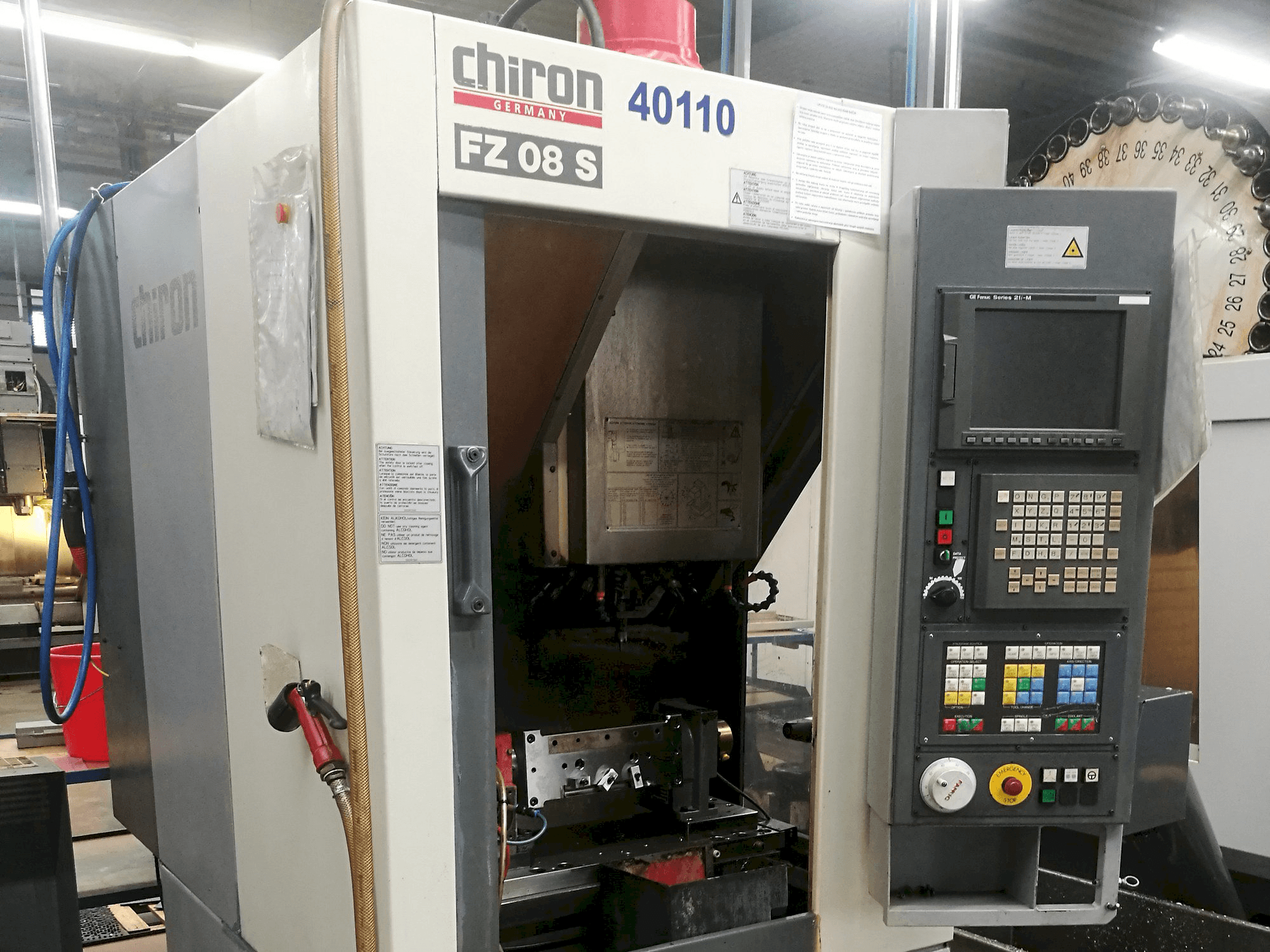 Koneen CHIRON FZ08S etunäkymä