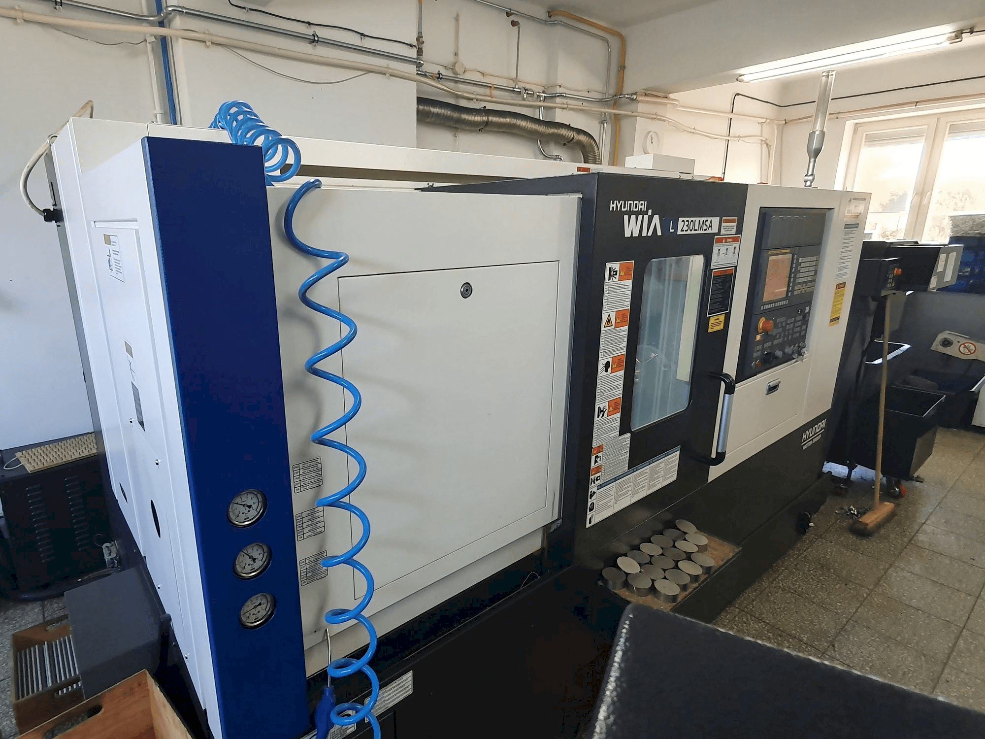 Koneen Hyundai Wia L230LMSA etunäkymä