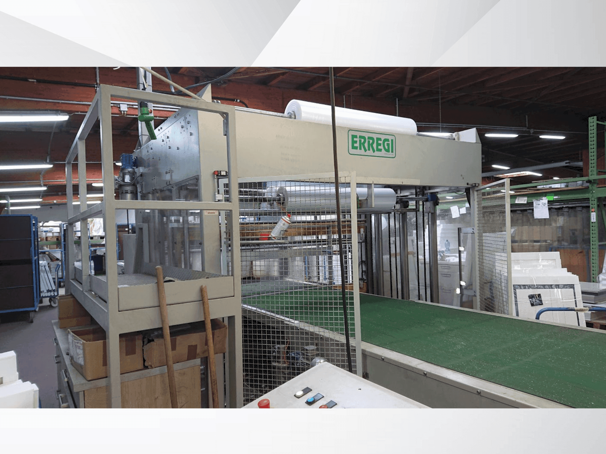 Koneen ERREGI LINE ERREGI etunäkymä