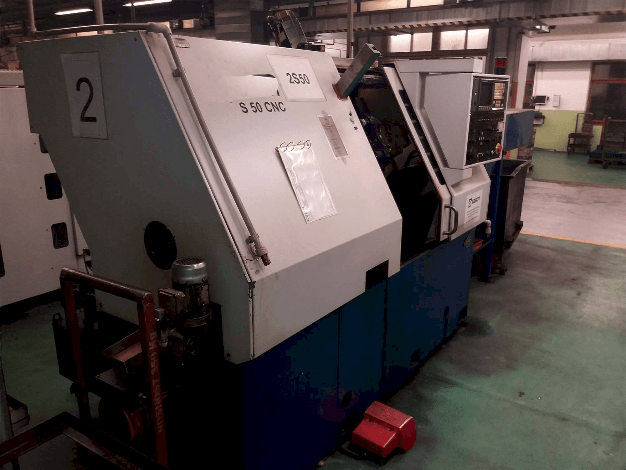 Koneen ZPS S-50 CNC etunäkymä