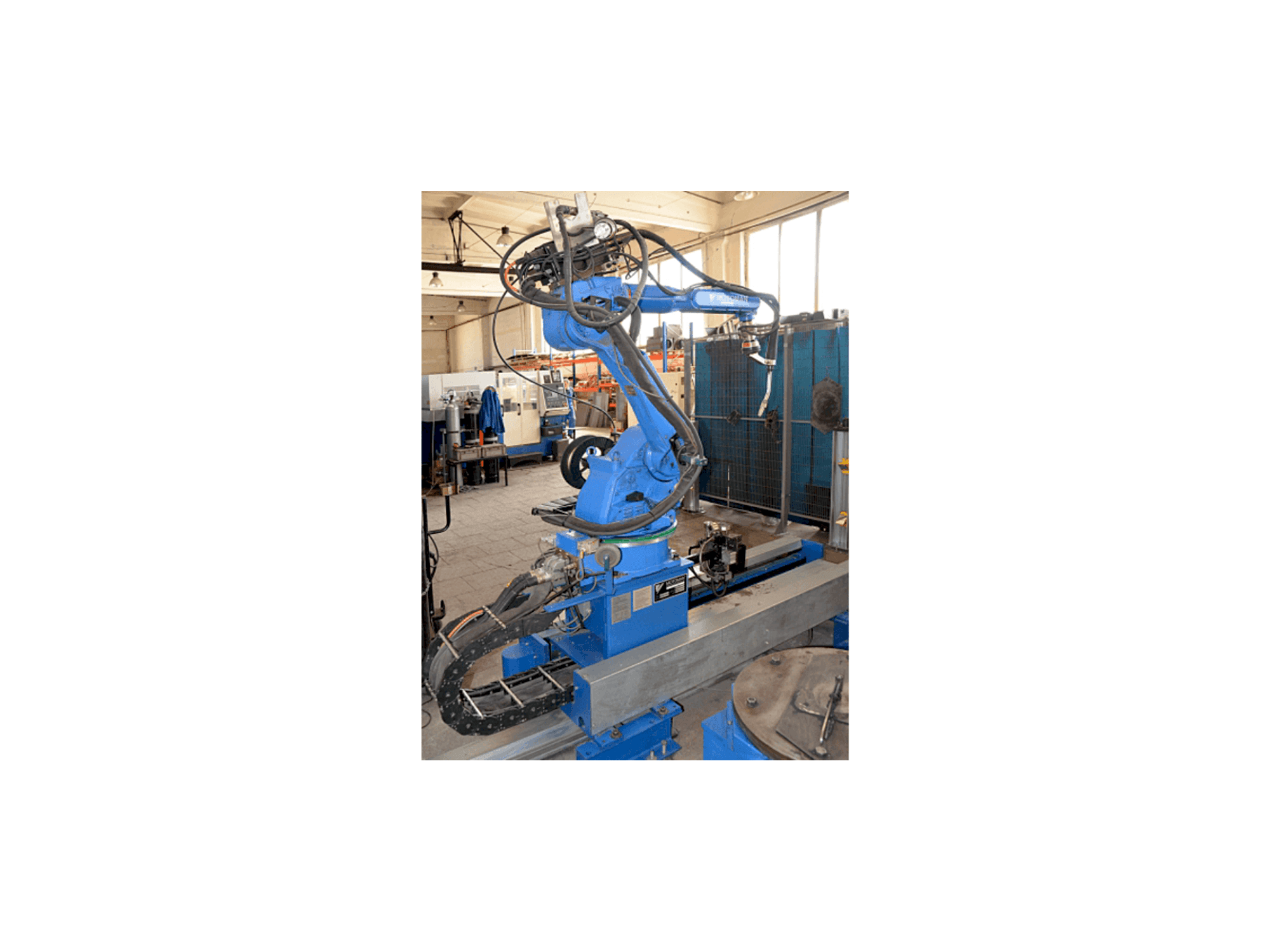 Koneen MOTOMAN UP20-6 MT1-1000 TRDS-1150 etunäkymä