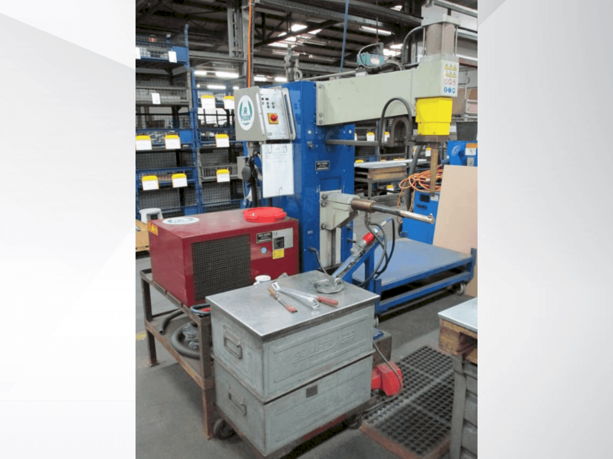 Koneen NIMAK PSM03 etunäkymä