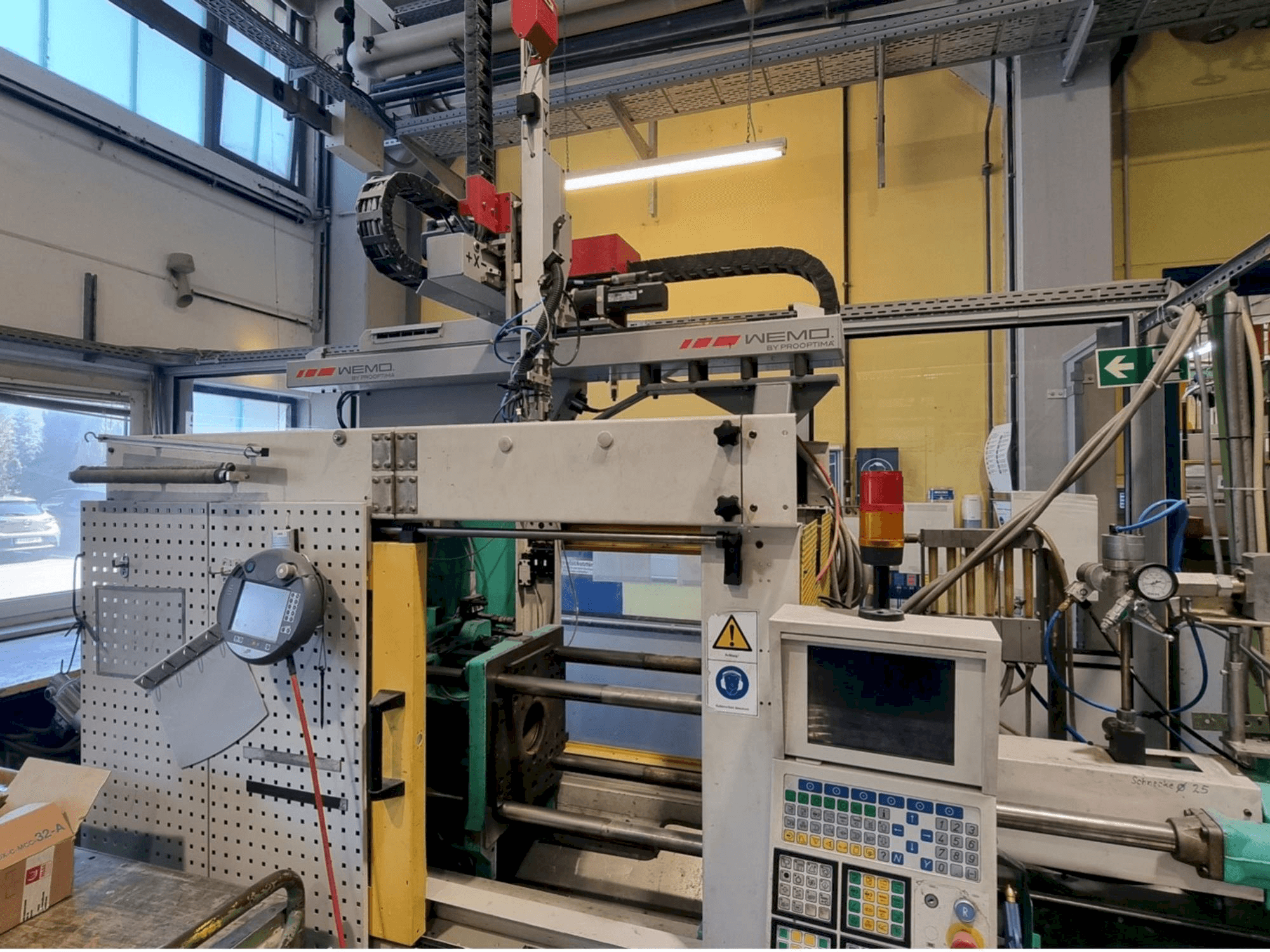 Koneen Arburg ALLROUNDER Centex 270 C 500 - 250 etunäkymä