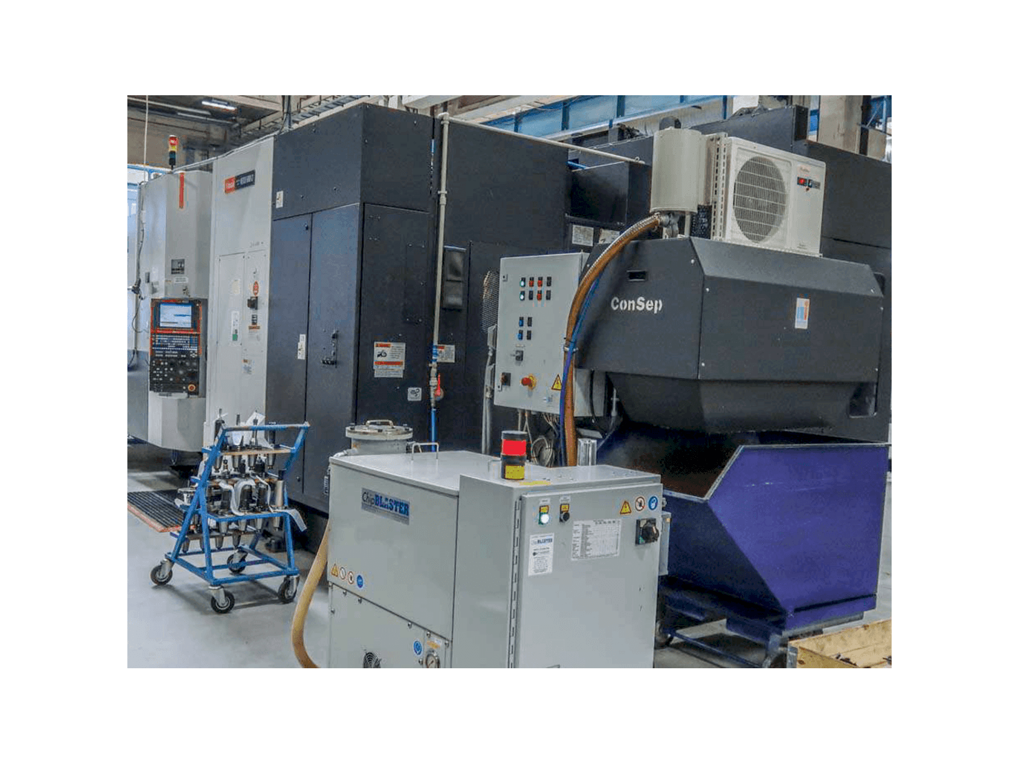 Koneen Mazak NEXUS HCN 6000 II etunäkymä