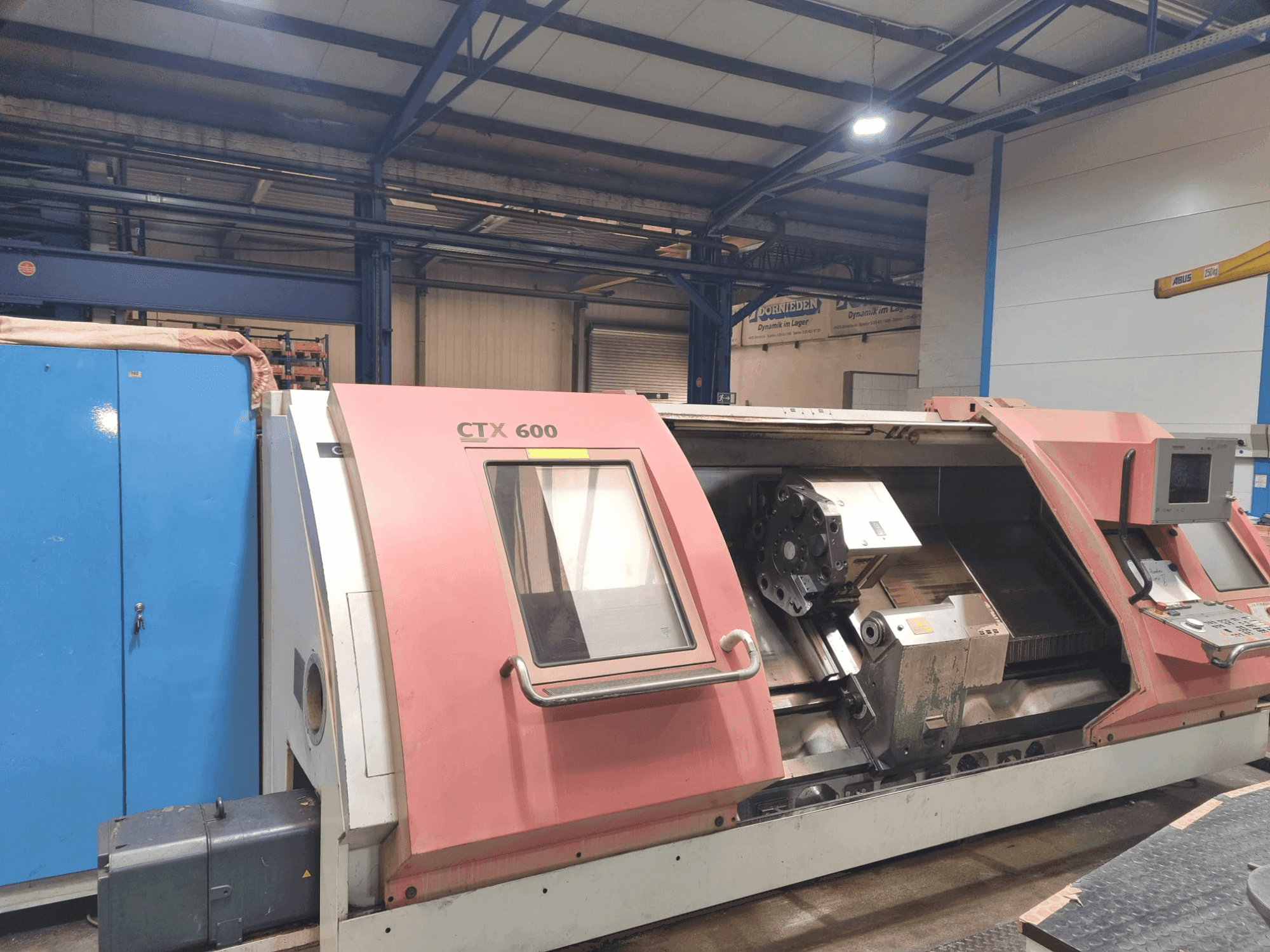 Koneen Gildemeister CTX 600 etunäkymä