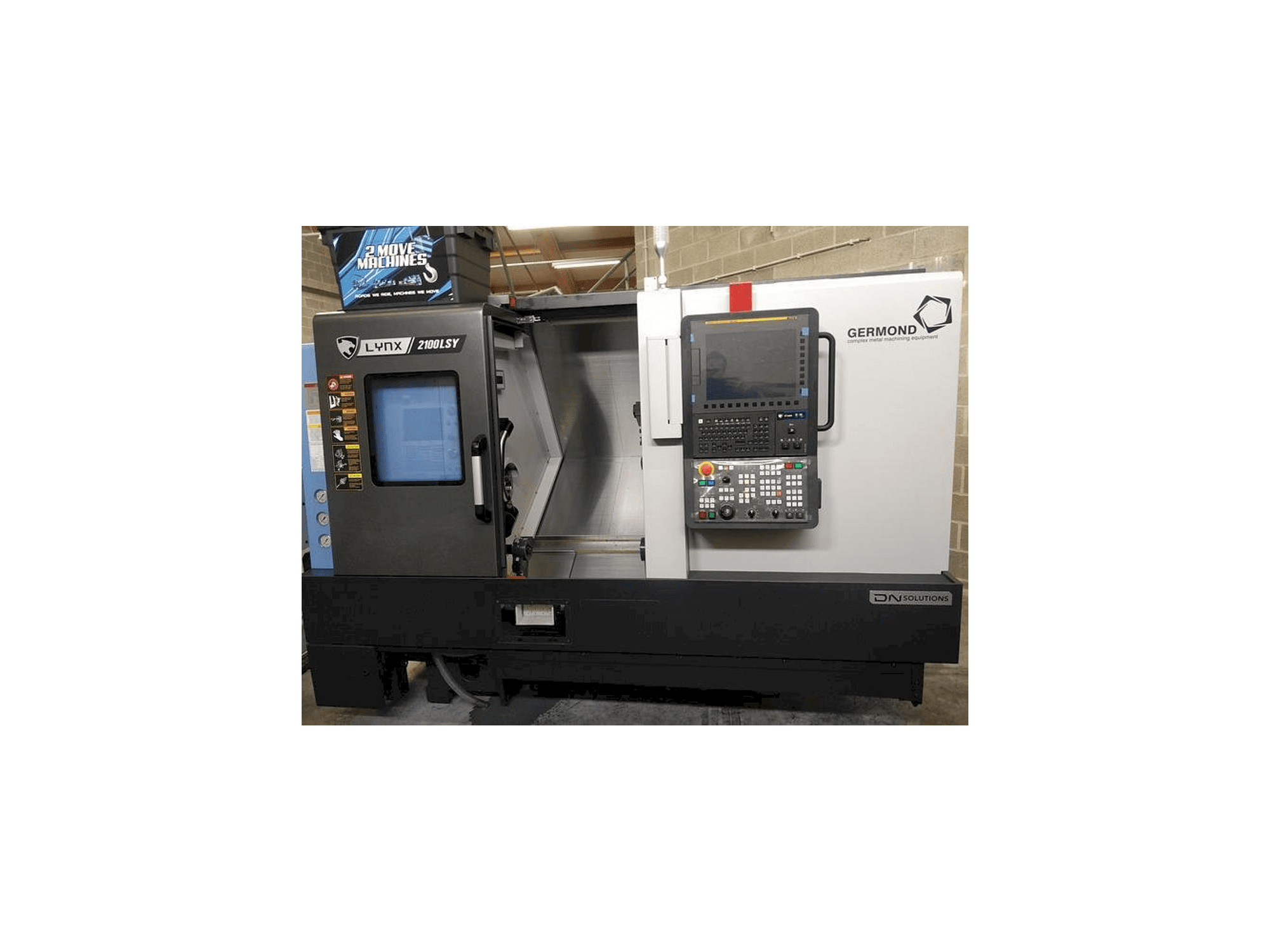 Koneen DN SOLUTIONS LYNX 2100 LSYB etunäkymä