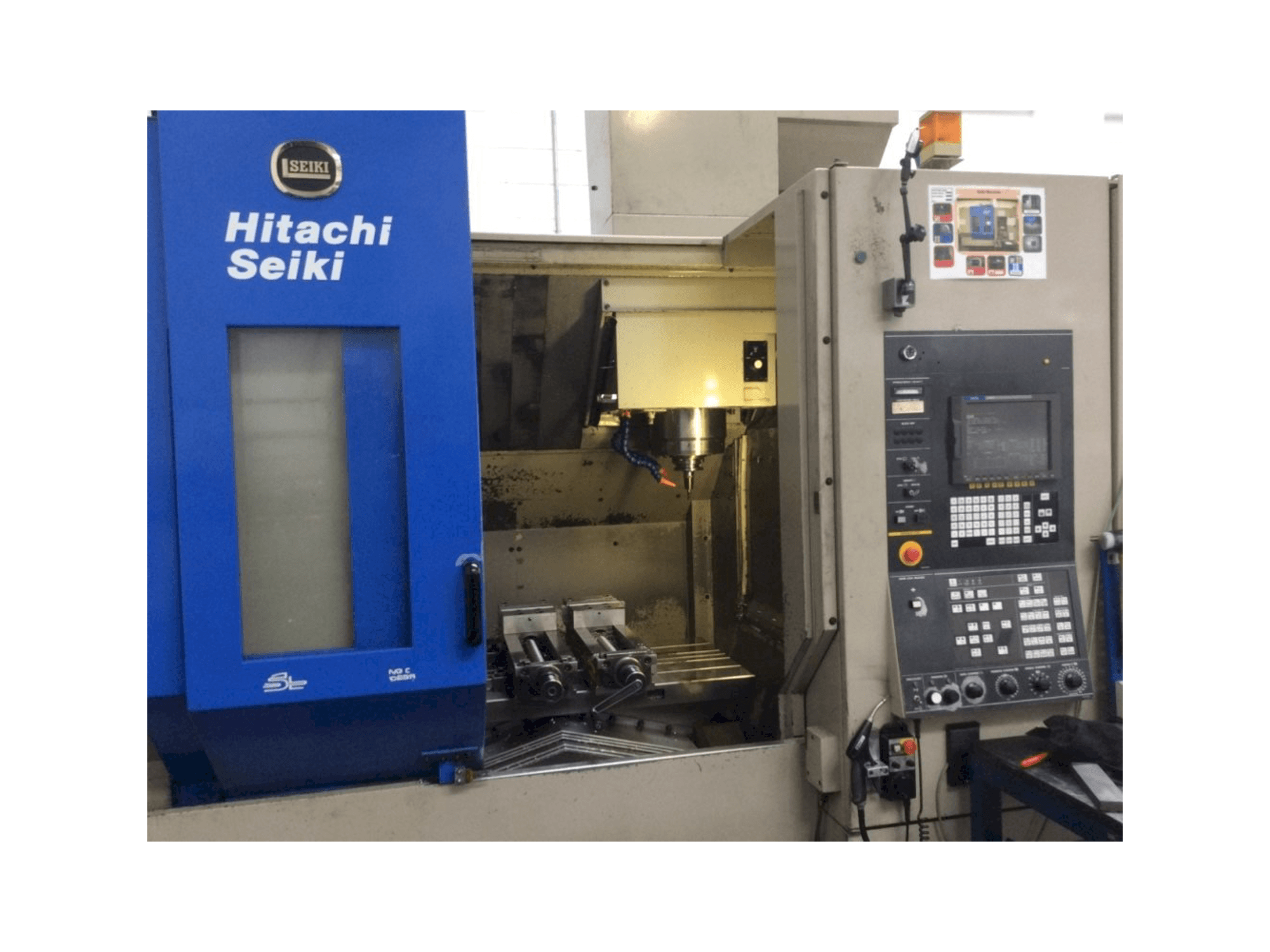 Koneen HITACHI SEIKI VS50 etunäkymä