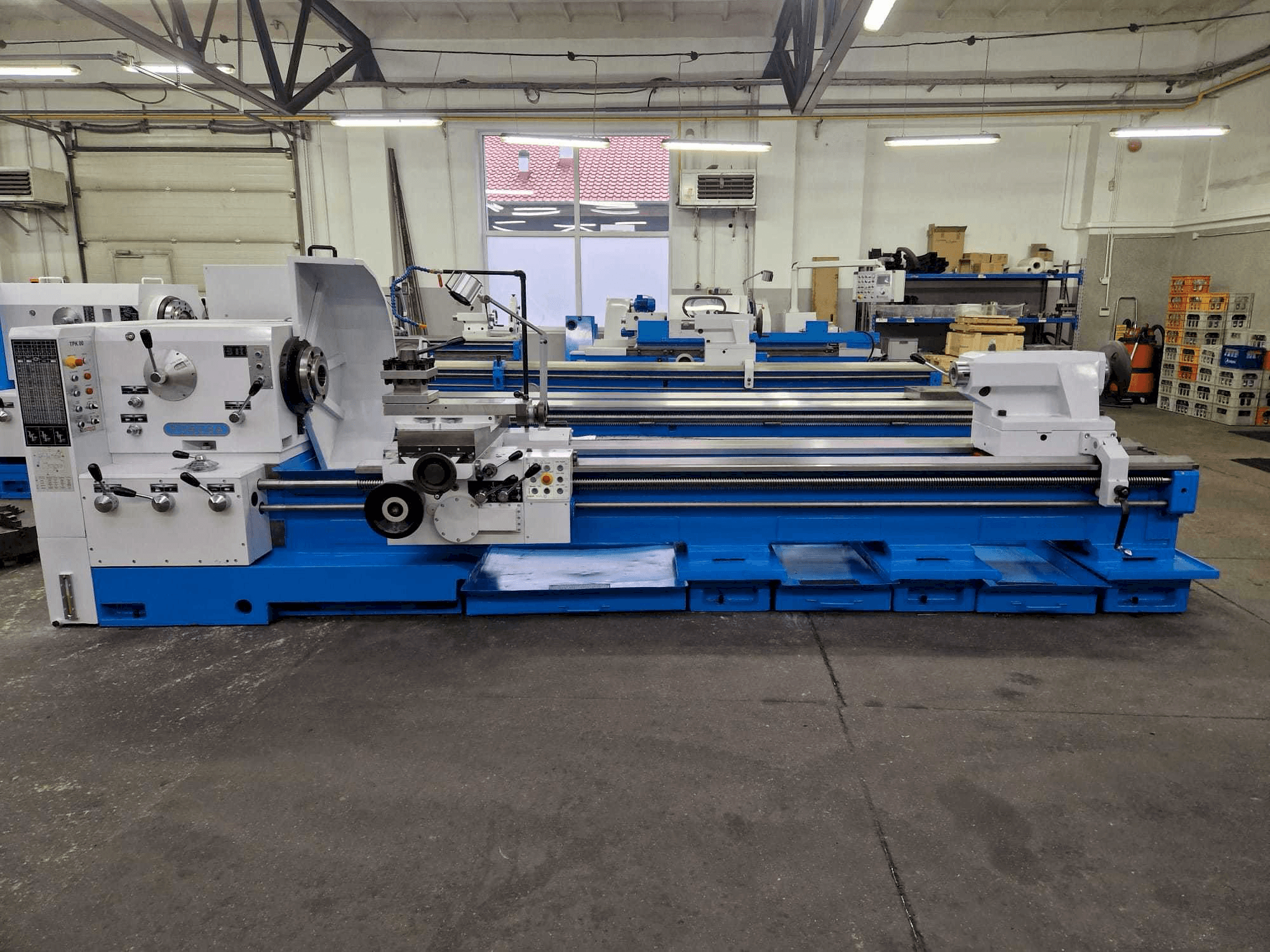 Koneen Poreba TPK 80 x 3000 etunäkymä