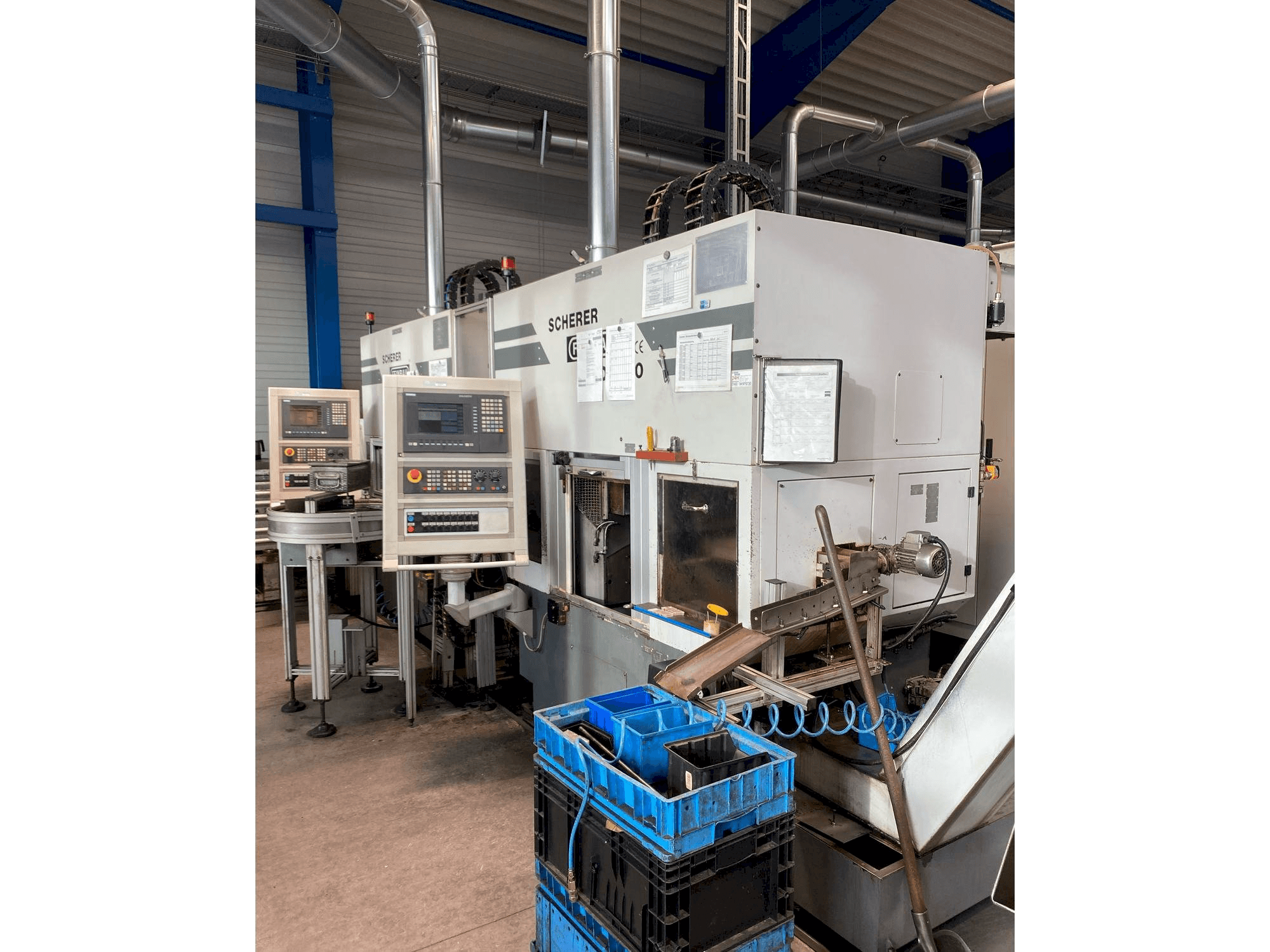 Koneen Scherer - Feinbau VDZ 100 etunäkymä