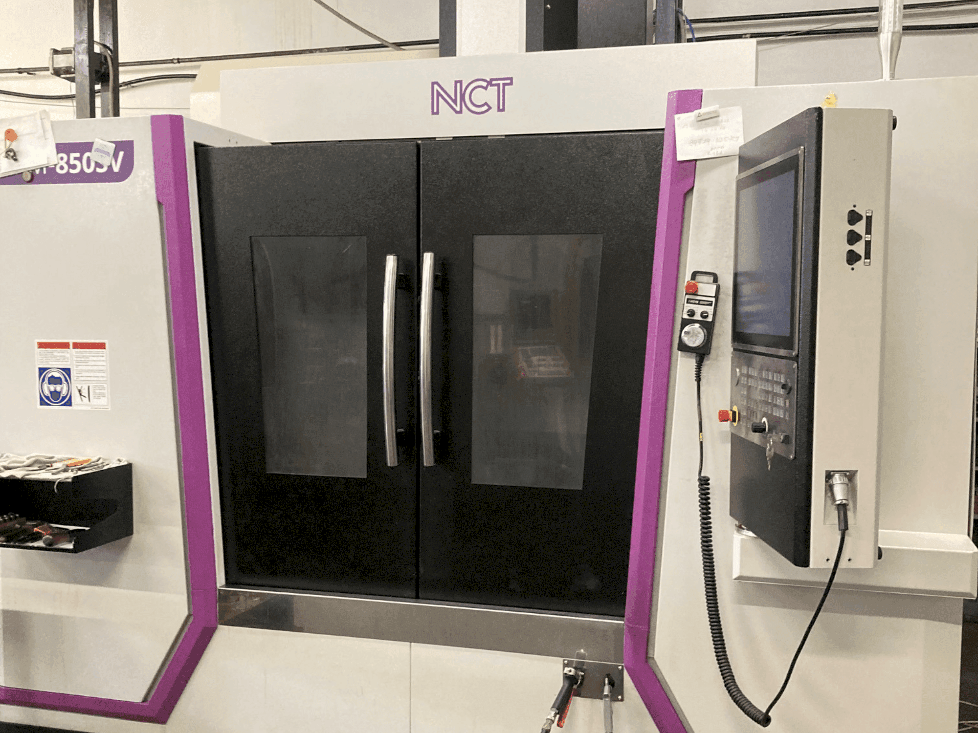 Koneen NCT MM-850SV etunäkymä