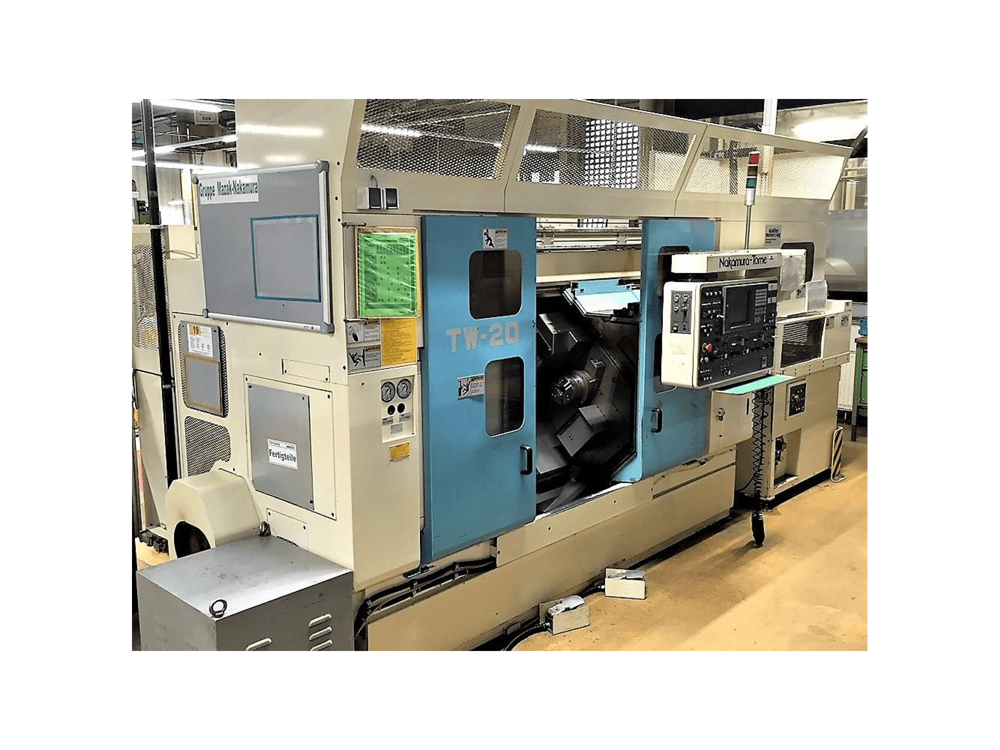 Koneen NAKAMURA-TOME vasen näkymä TW-20
