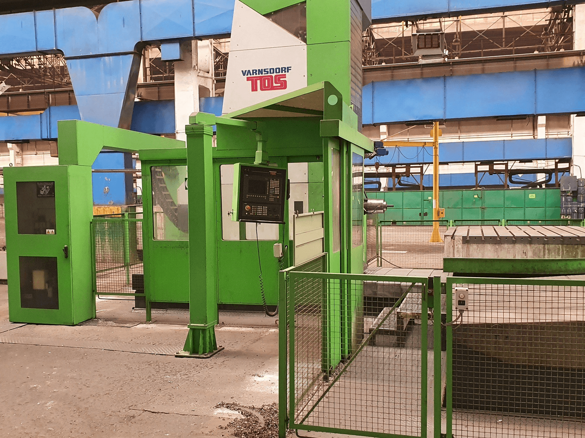 Koneen TOS VARNSDORF WHN 13 CNC etunäkymä