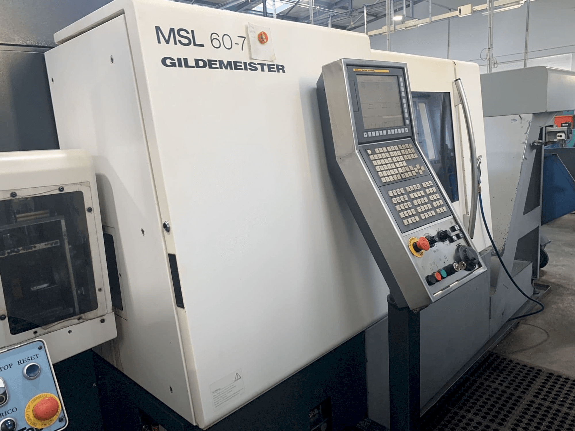 Koneen DMG MSL 60 / 7 etunäkymä
