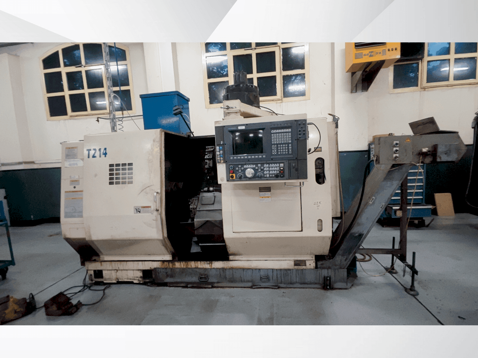 Koneen Okuma LU 15 etunäkymä