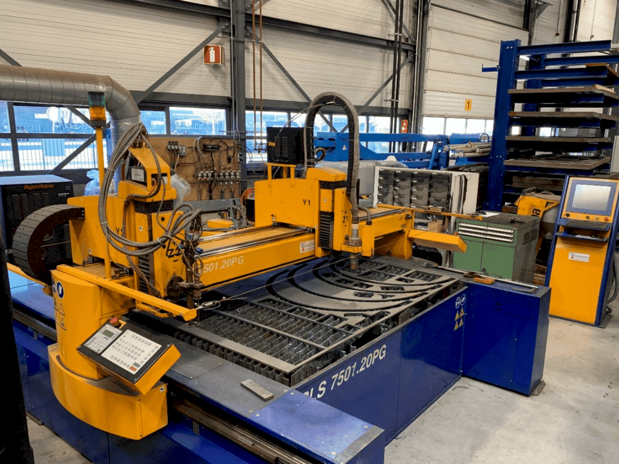 Koneen MicroStep PLS7501.20PG etunäkymä